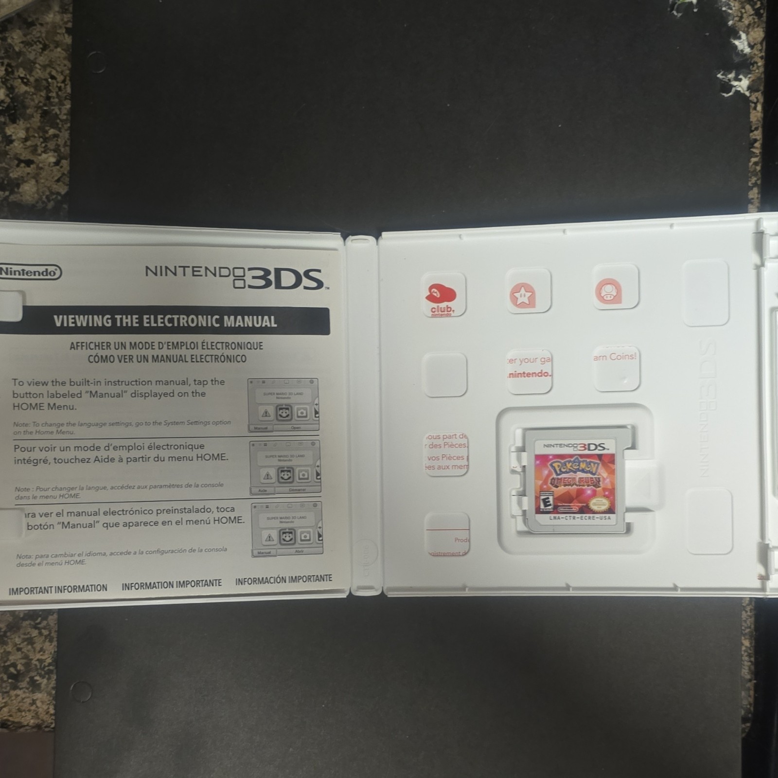 Nintendo Pokémon Omega Ruby Nintendo 3DS Pokémon Series E Rated NTSC-U/C 2014