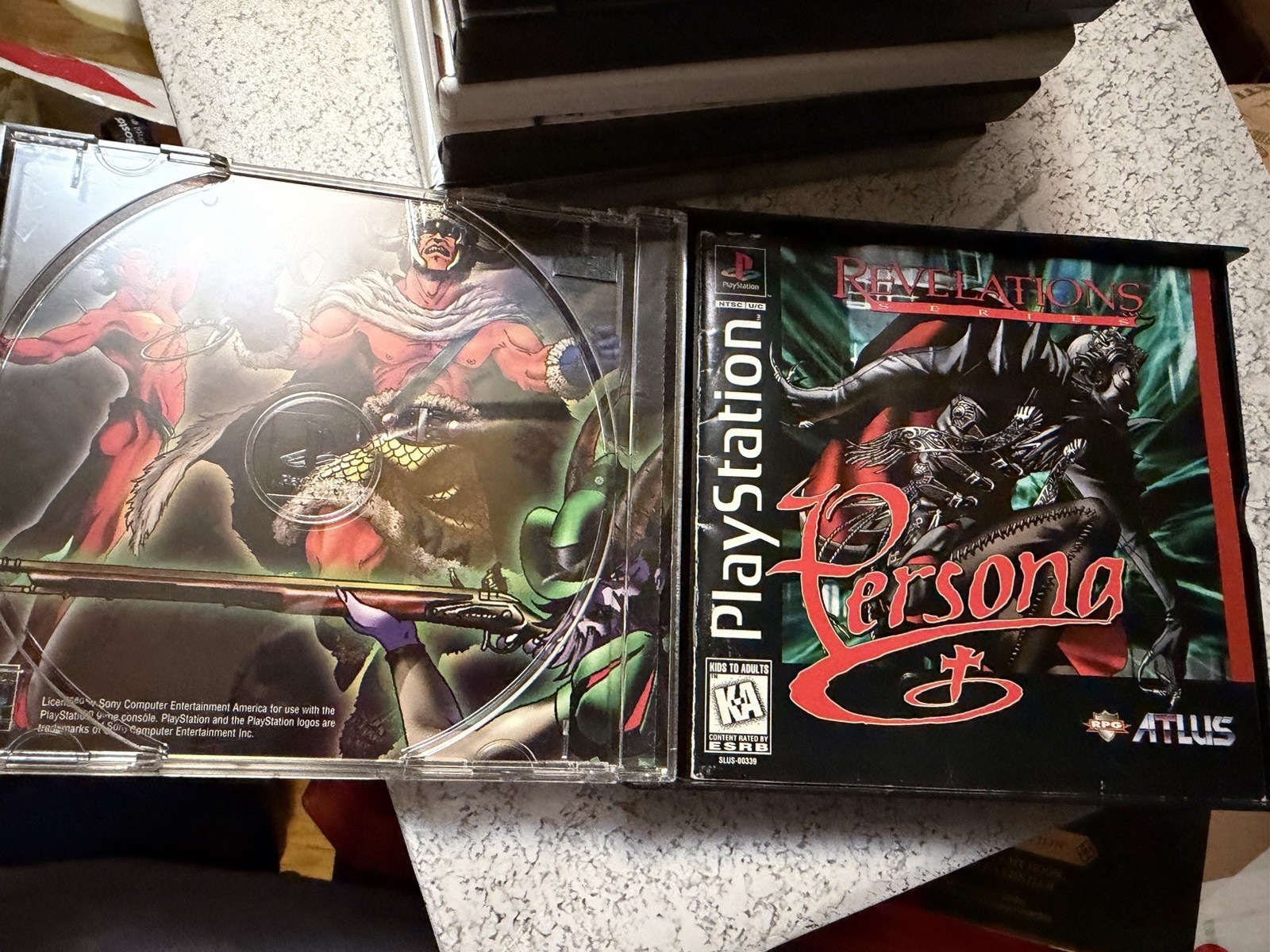 Revelations: Persona (PS1) Role Playing Manual Included ATLUS NTSC-U/C K-A