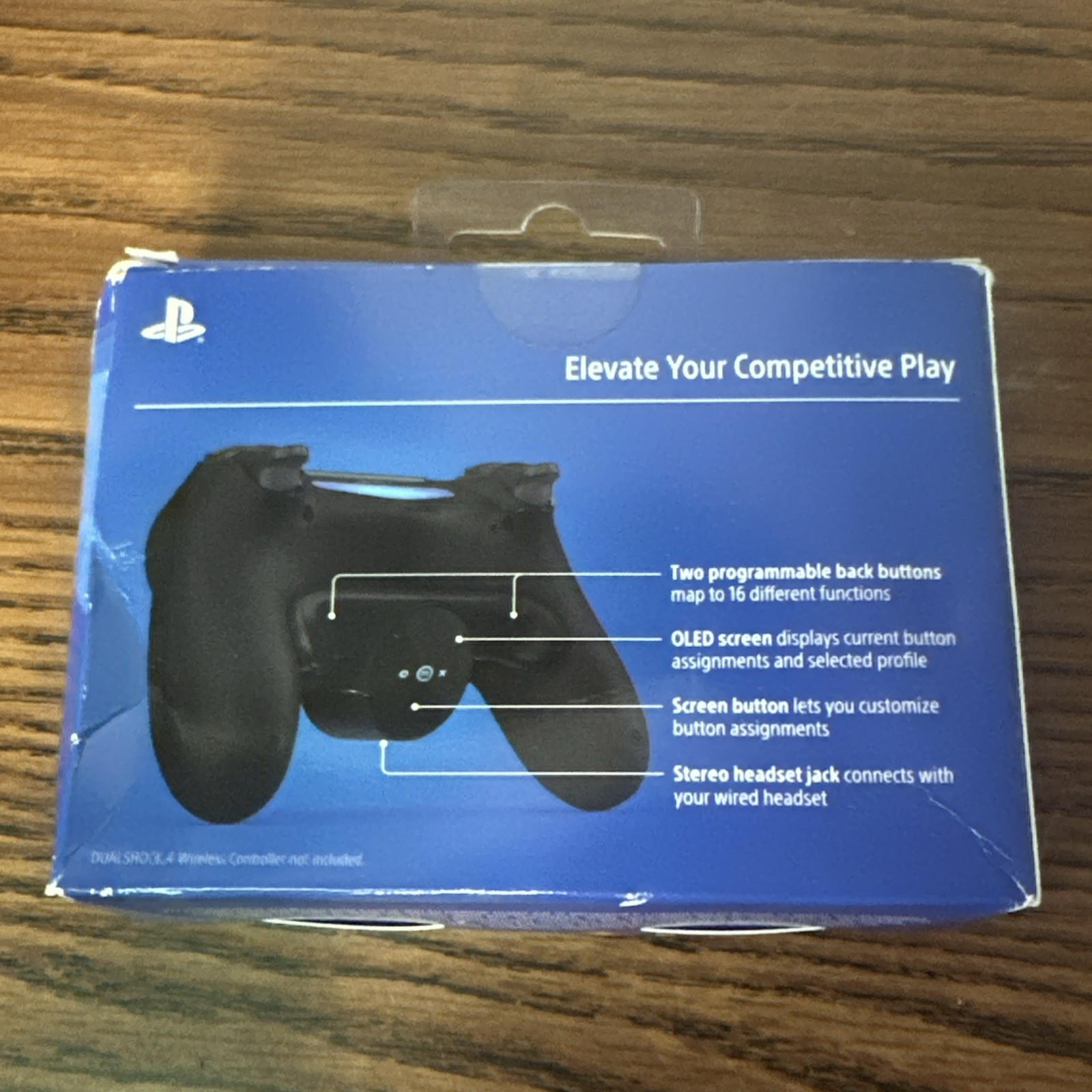 Sony PS4 DualShock 4 Back Button Attachment w/ Box Tested