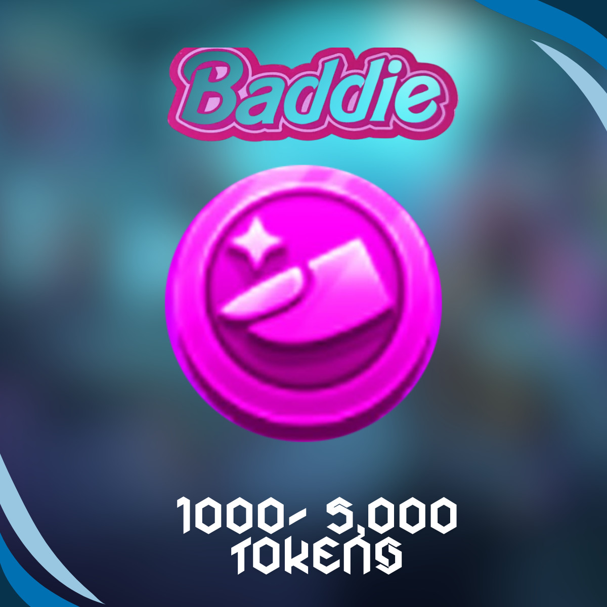 Baddies TOKENS & ITEMS 🪙 Sledgehammer 🔨 Blast Bow 🏹 Purse 👜 Knuckles 🥊
