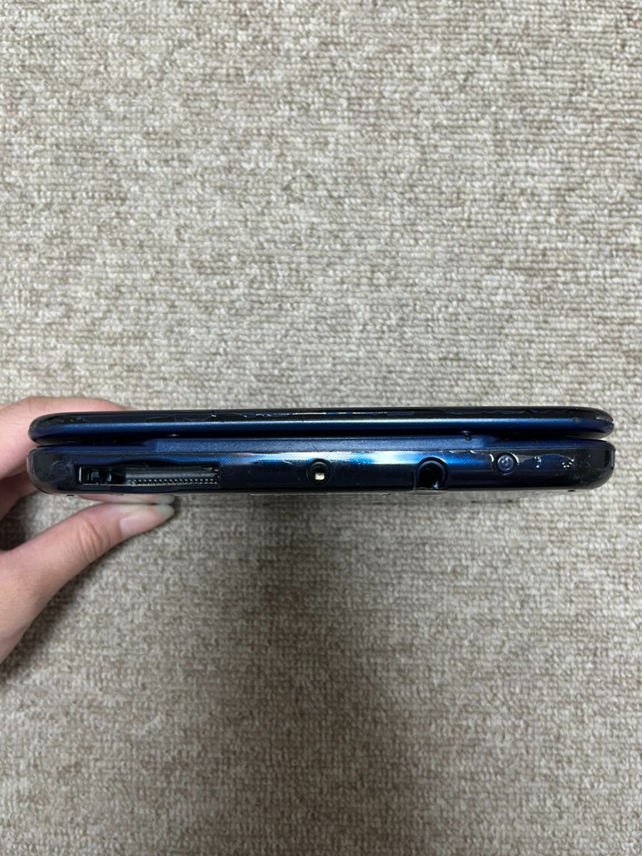 New 3DS LL XL Metalic blue Japan Nintendo Console region Japanese B989