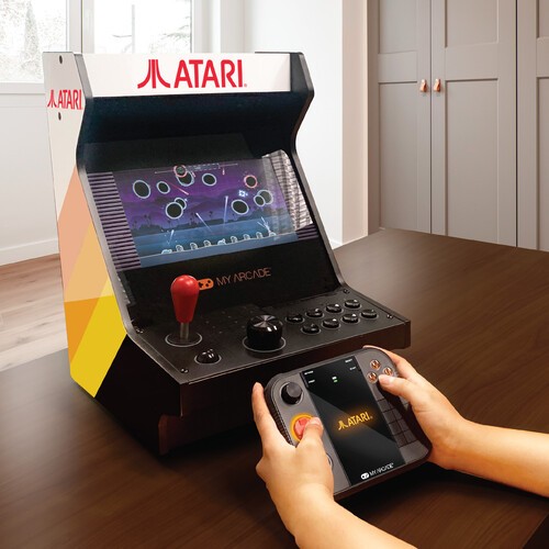My Arcade – DGUNL-7152 Atari Gamestation Gamepad Wireless Controller Black [New
