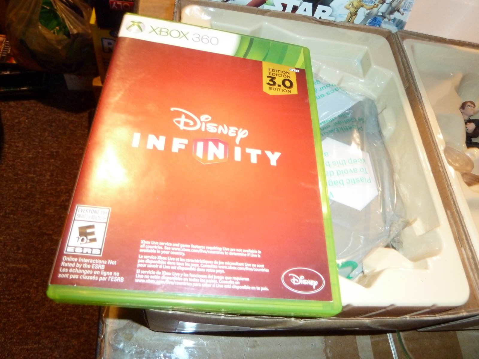 Xbox 360 Disney INFINITY 3.0 Edition : Star Wars Starter Pack , New , opened box