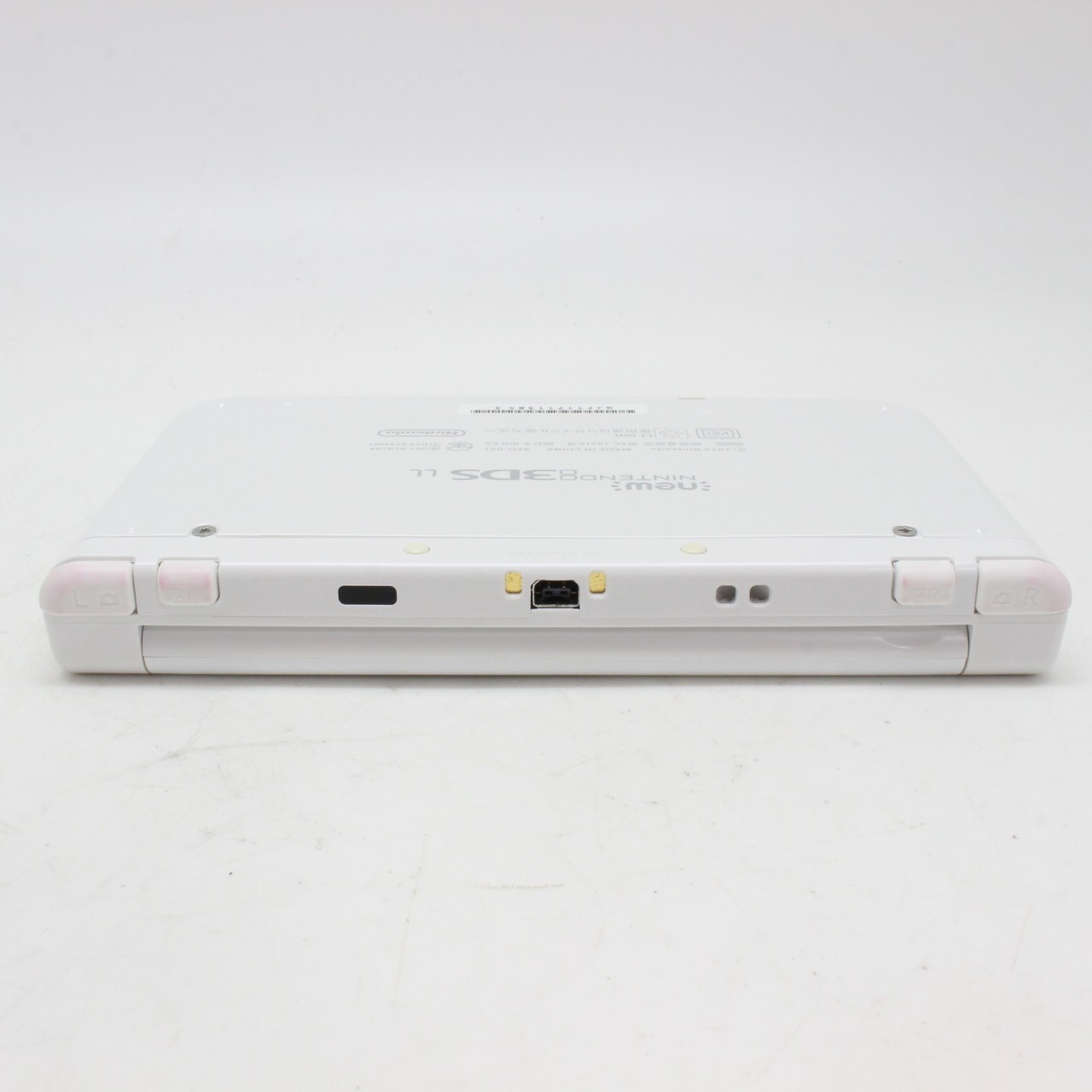 [ Rank A ] NINTENDO NEW 3DS XL PEARL WHITE Game Console From Japan 4344