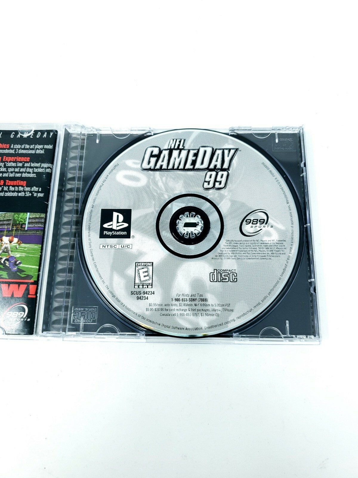 NFL Gameday 99 PlayStation 1 – PS1 Complete, Tackle the Gridiron