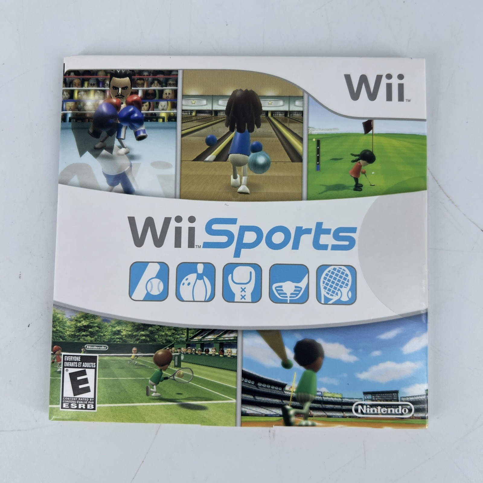 Black Nintendo Wii Console RVL-001, 2 Remotes Motion+ Sports, Resort, Fit+ Board