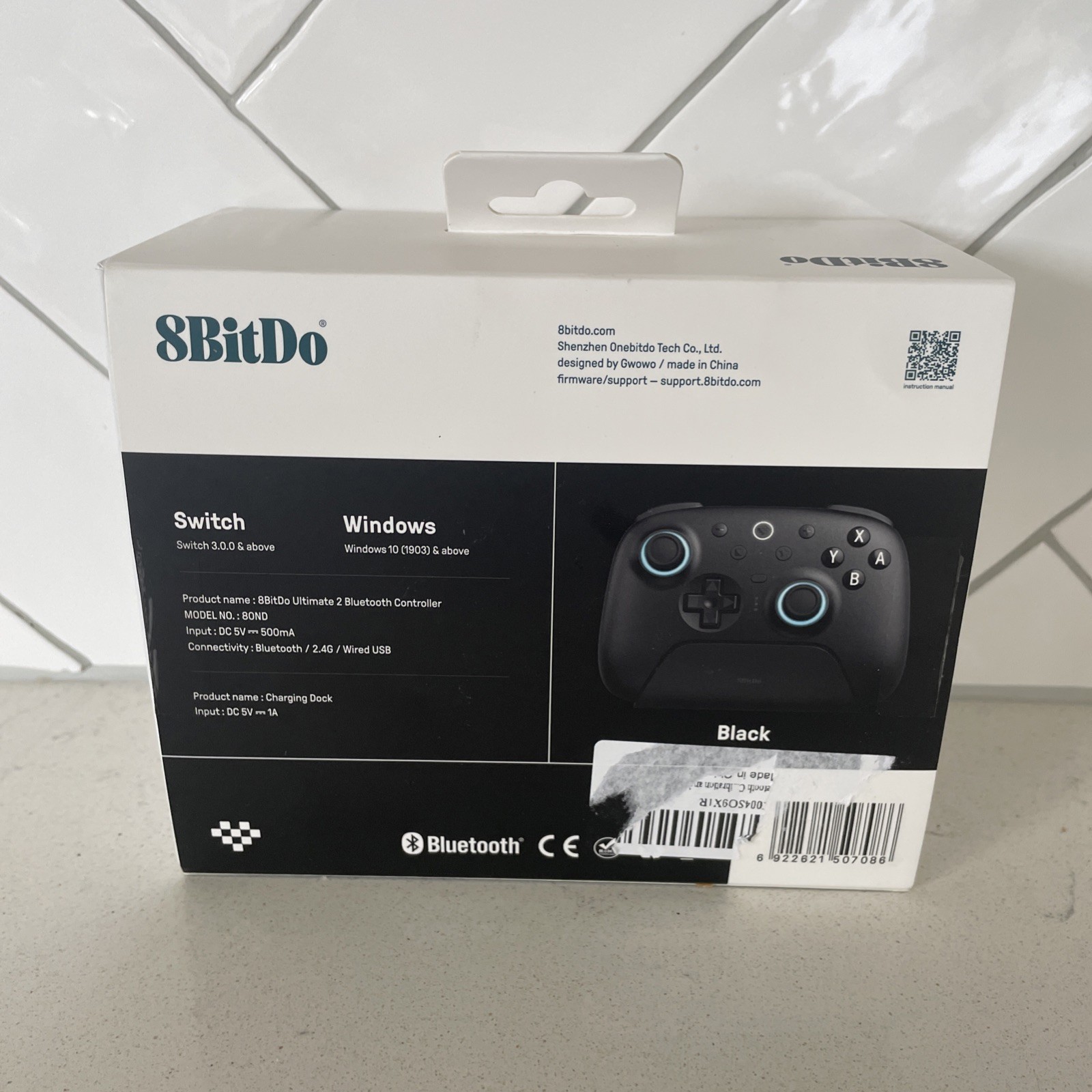 8Bitdo Ultimate Bluetooth Controller for Switch/Switch 2 & Windows PC