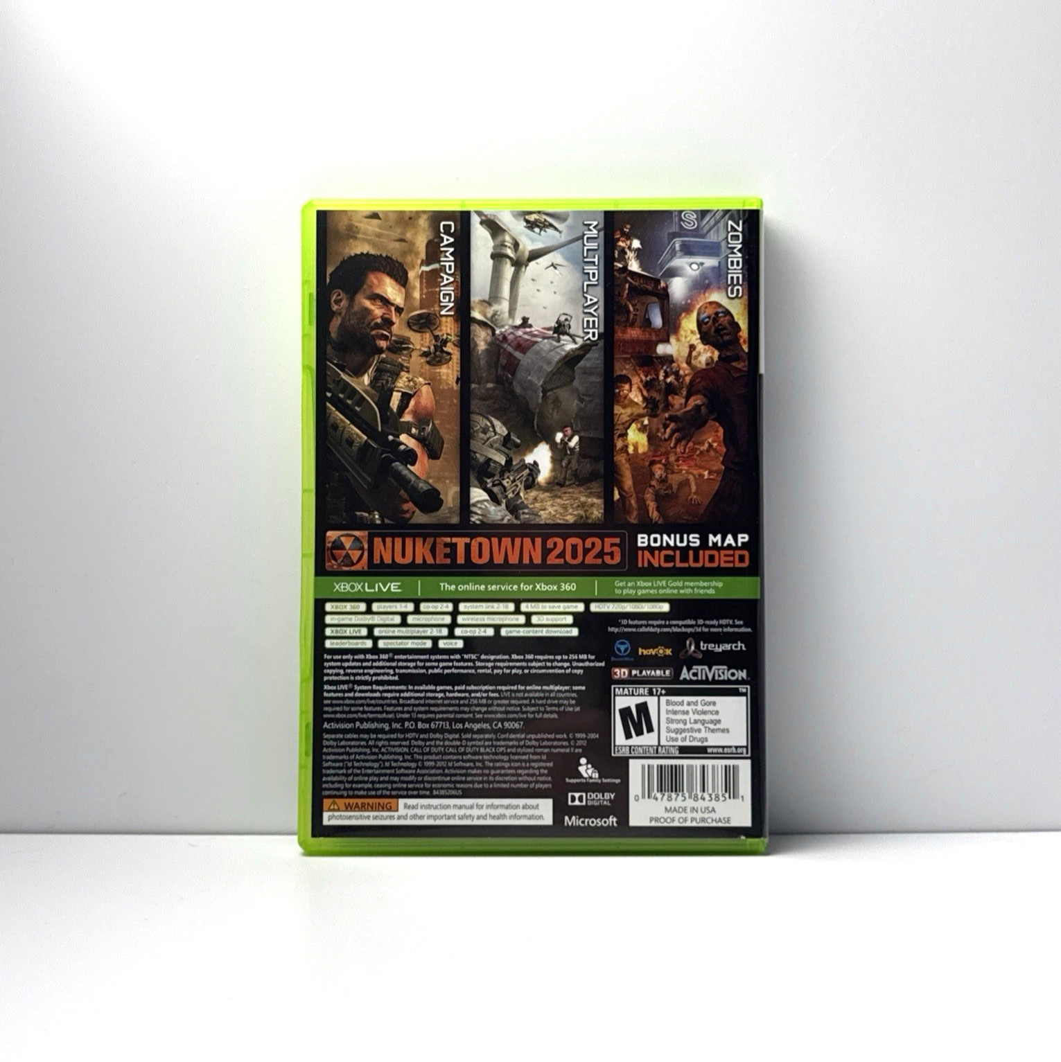 Call of Duty: Black Ops II Microsoft Xbox 360 CIB Complete Refurbished & Tested