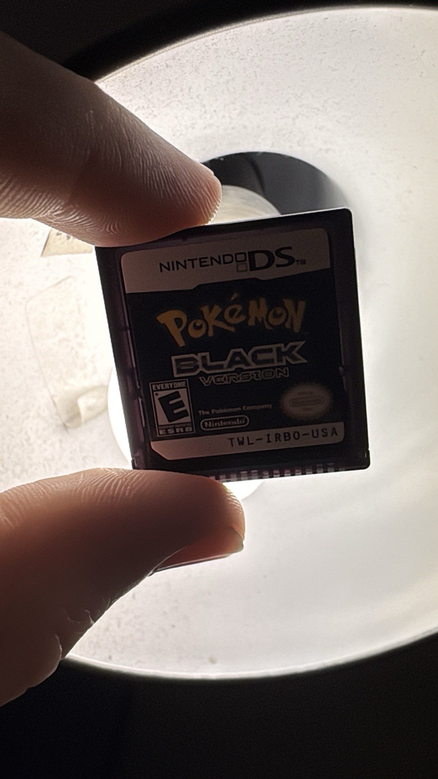 Pokemon Black Version Nintendo DS Cartridge & Case No Manual Tested Authentic