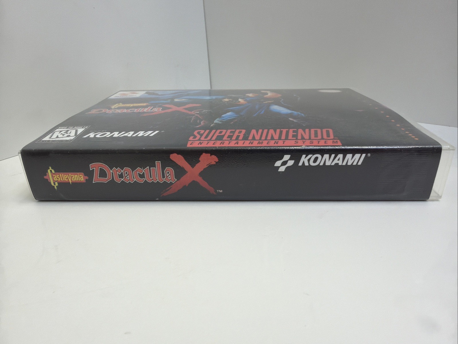 Castlevania Dracula X Super Nintendo Game SNES Authentic w/Collector Case