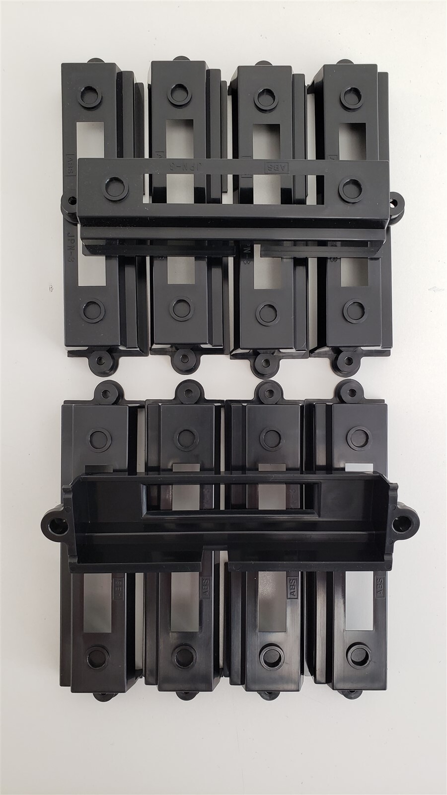 Lot of 10 N64 Region Free Injection Molded ABS Cartridge Slot Nintendo 64 Black