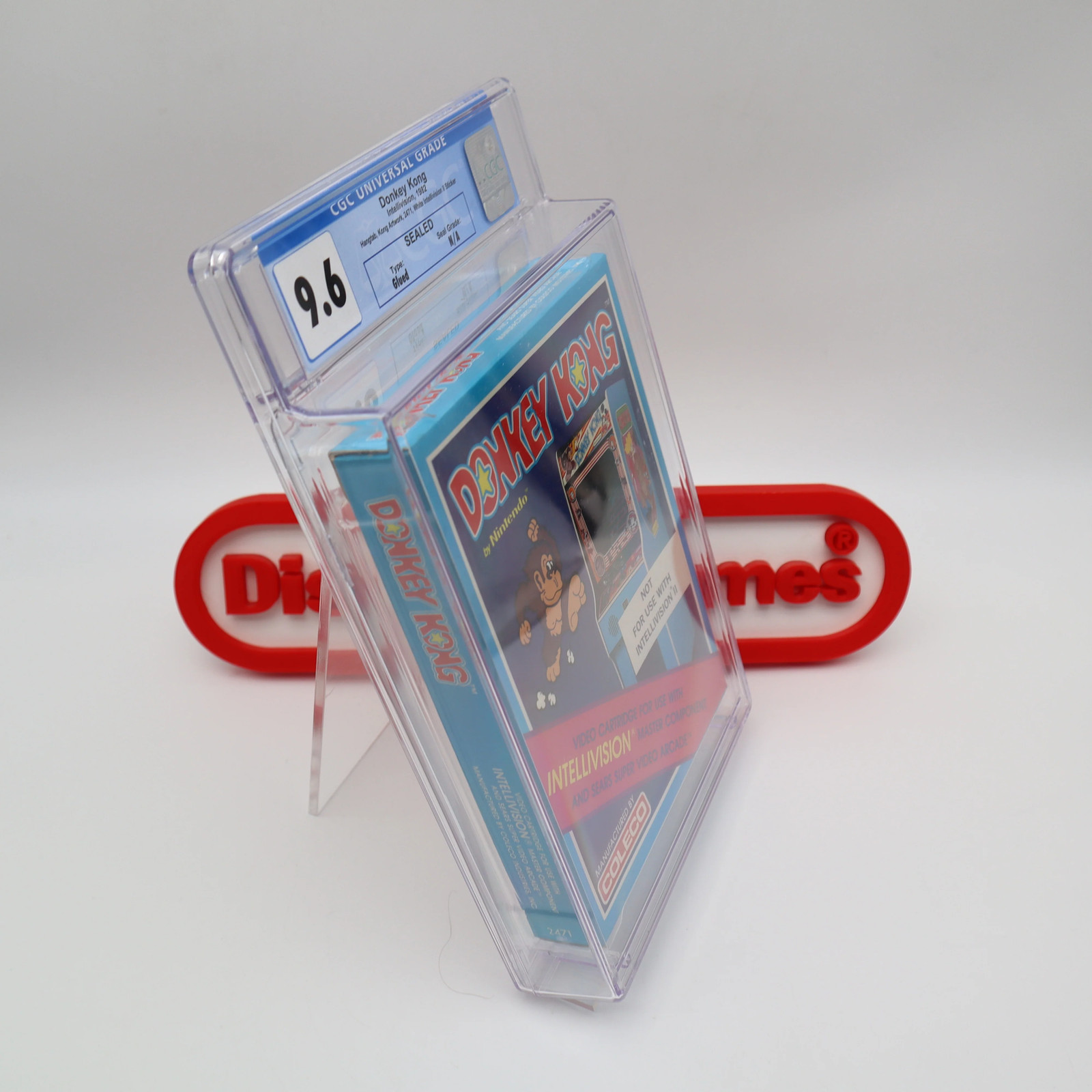 DONKEY KONG (THE ORIGINAL!) – CGC GRADED 9.6 N/A! NEW & Sealed! (Intellivision)