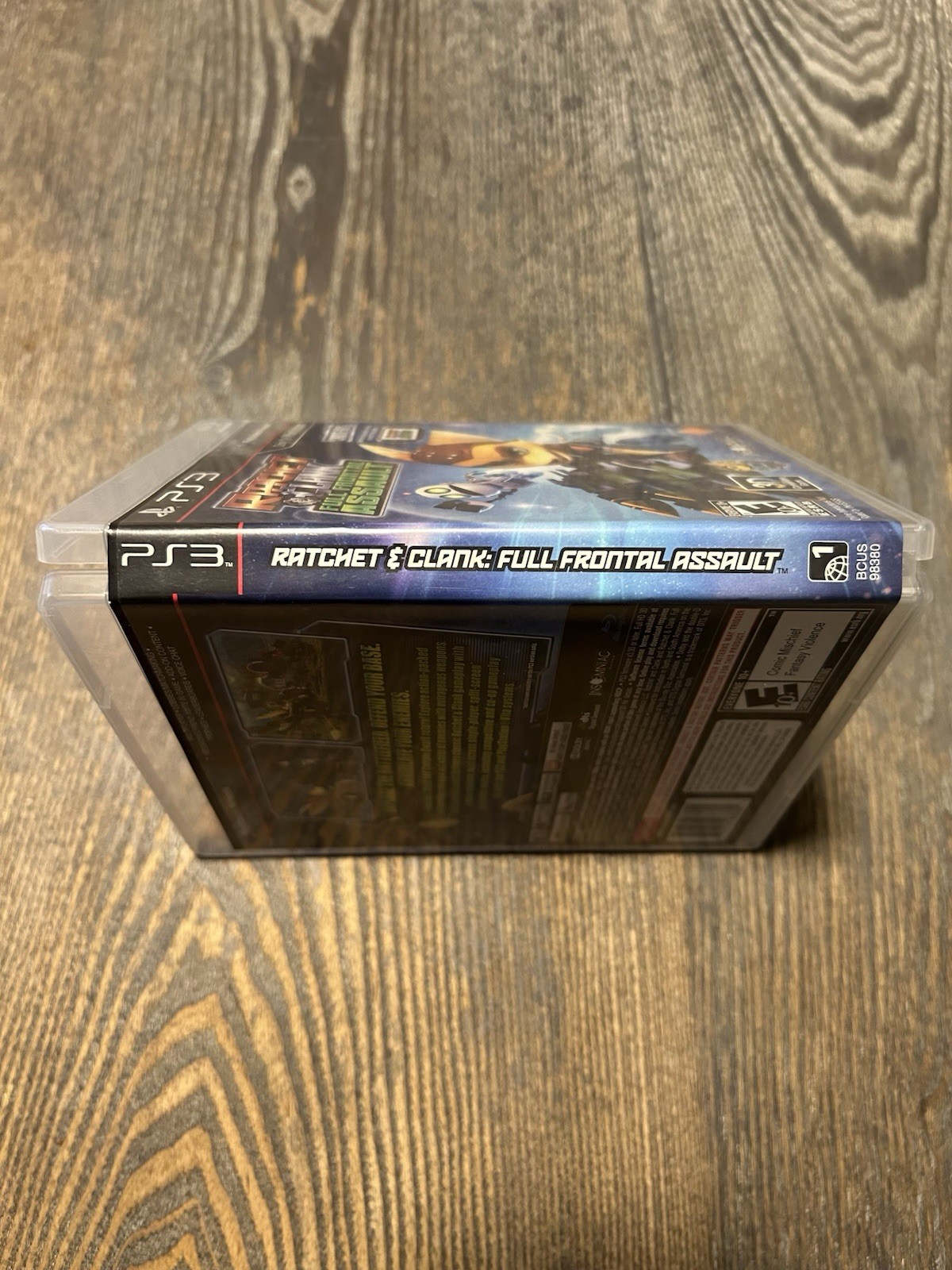 Ratchet & Clank Full Frontal Assault, PS3, Cross Buy, 3-D Compatible, No Manual