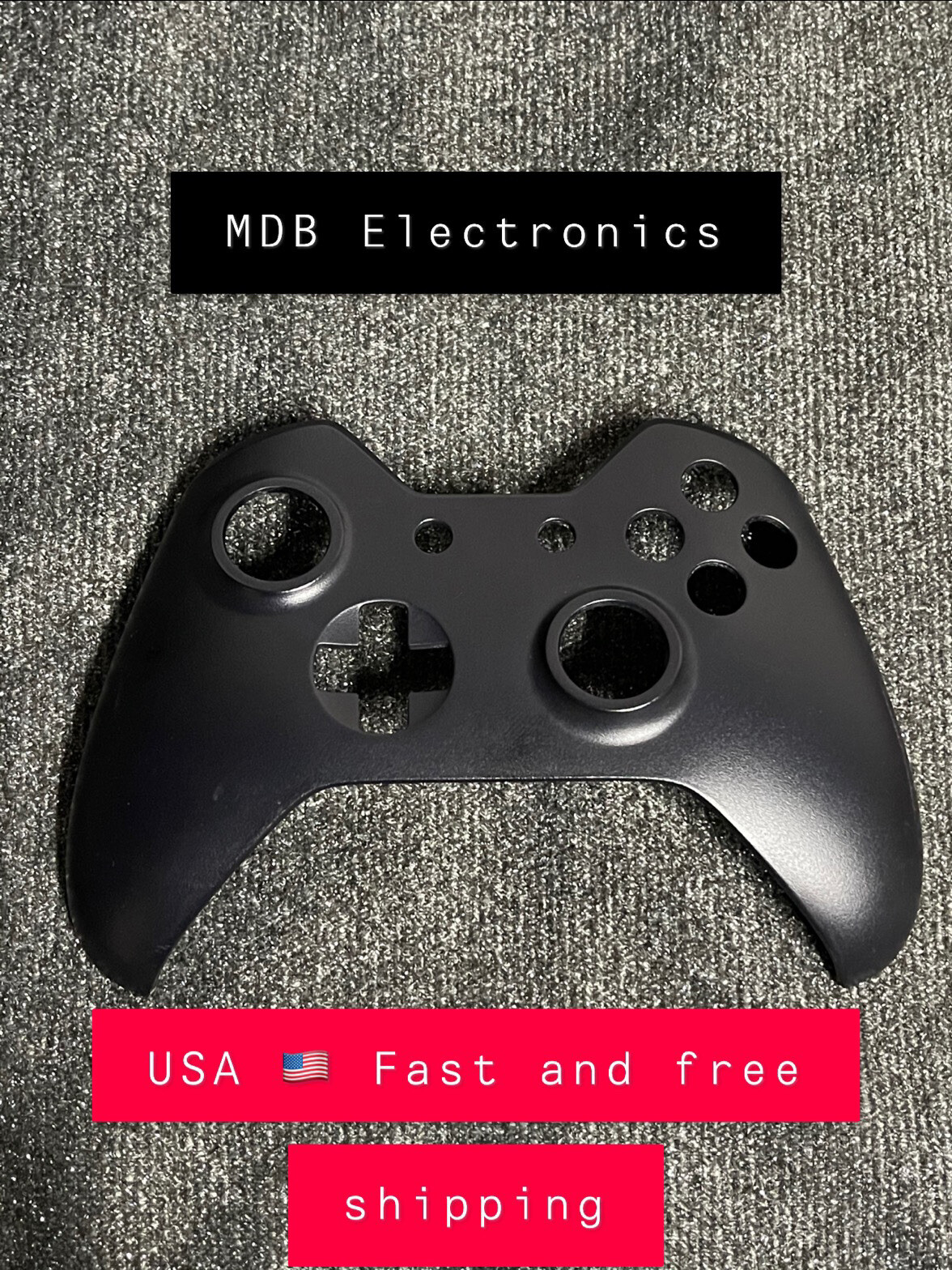OEM Black Microsoft Xbox One Controller Faceplate fits model 1537/1697