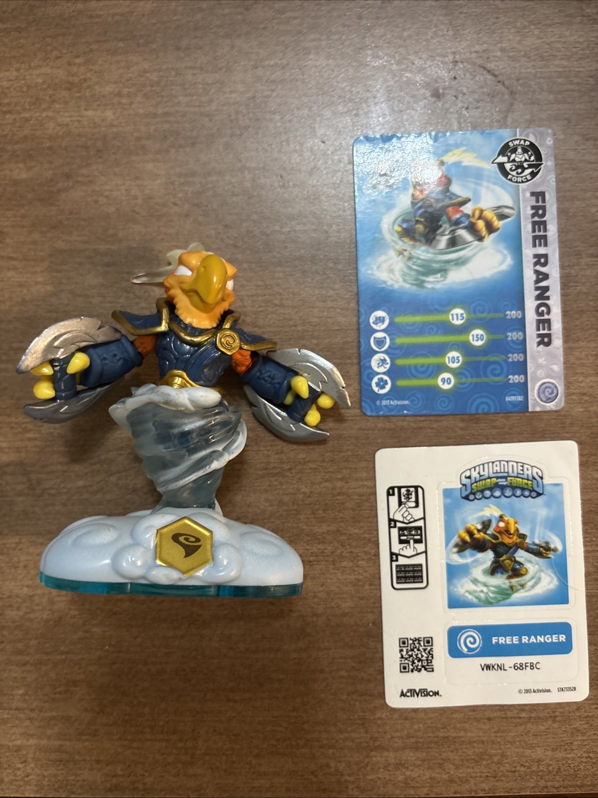 Skylanders Free Ranger Swap Force Model #84783888 2013 Video Game Action Figure