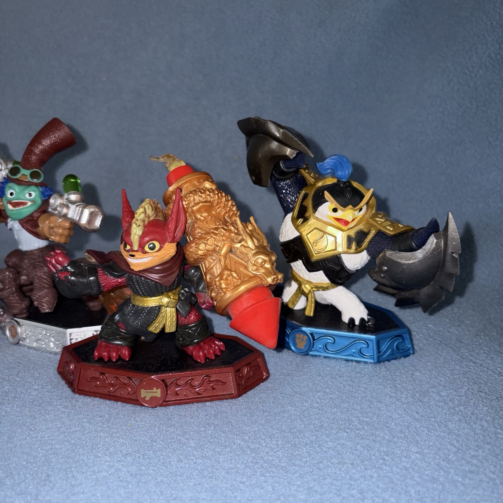 Skylanders Imaginators Flare Wolf Chopscotch Krankase King Pen Tae Crow Sensei