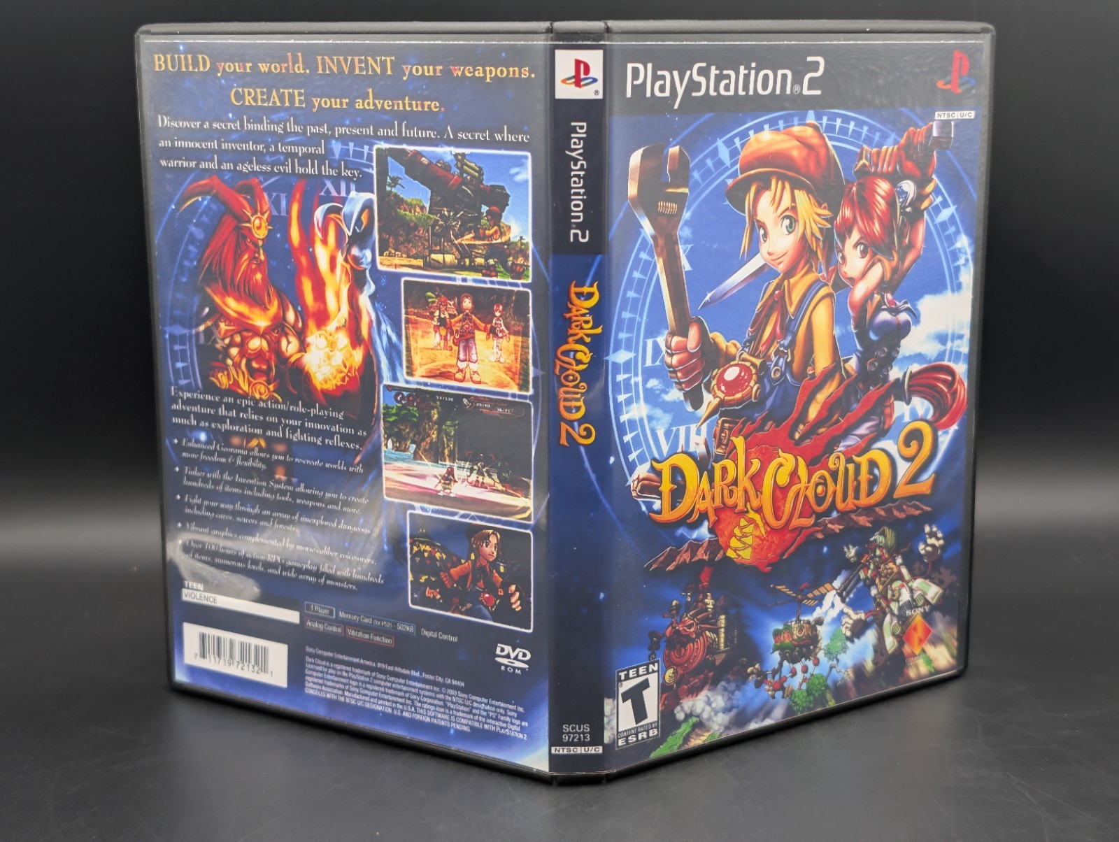 Dark Cloud 2 ( Sony PlayStation 2 PS2 ) Mint Disc – Reprinted Cover Art – Tested