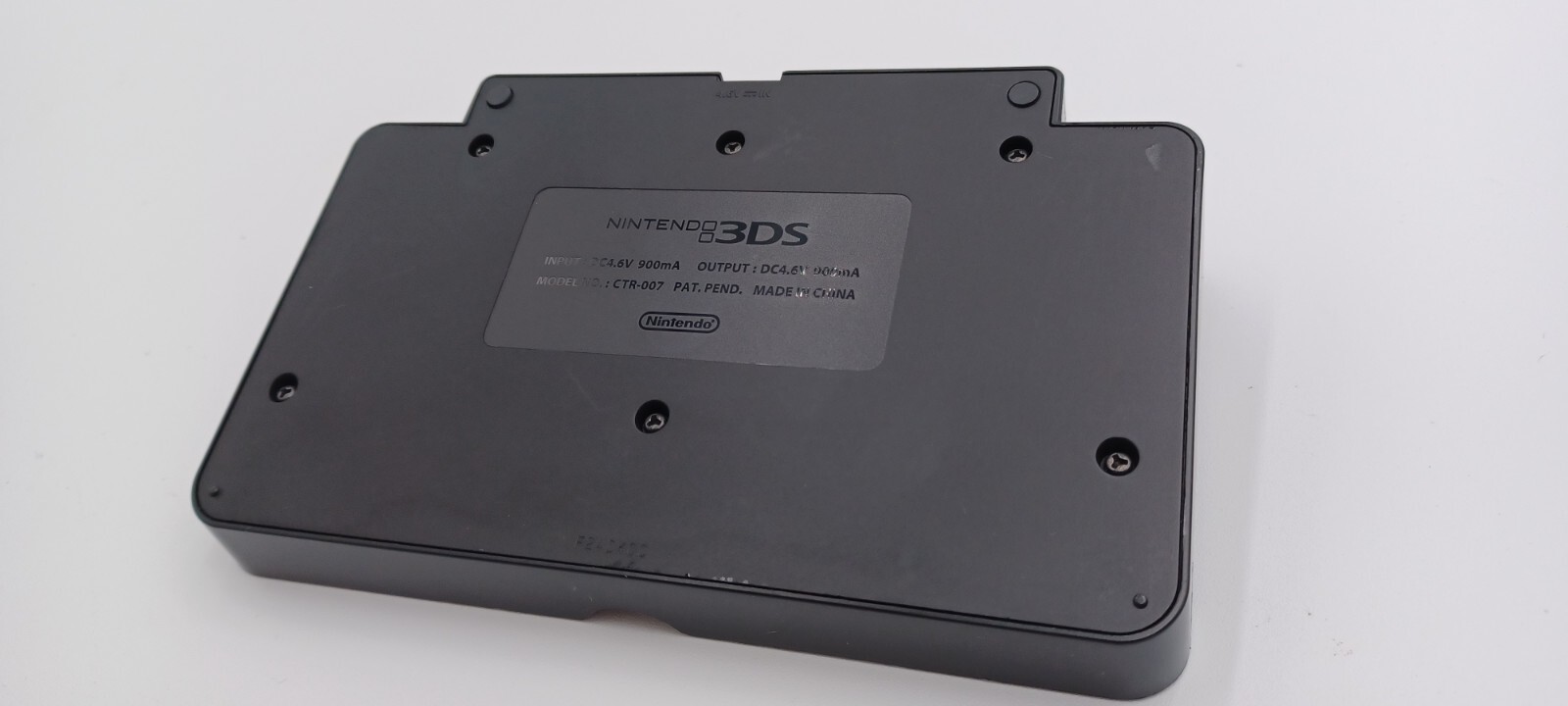 Nintendo 3DS Charging Dock Station Black Original Authentic