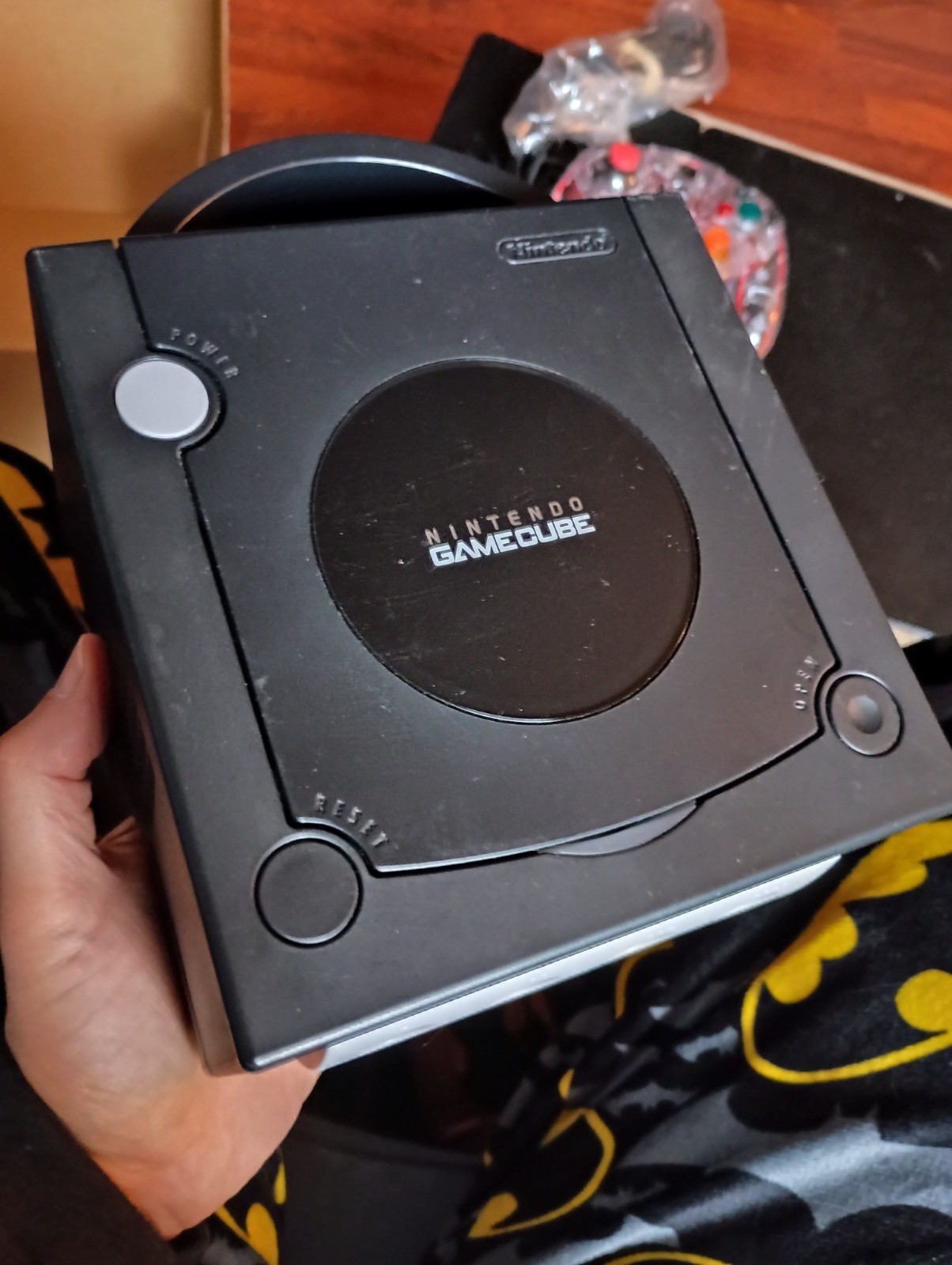 Radio Shack Nintendo GameCube Console System Platinum Gaming Bundle RARE!