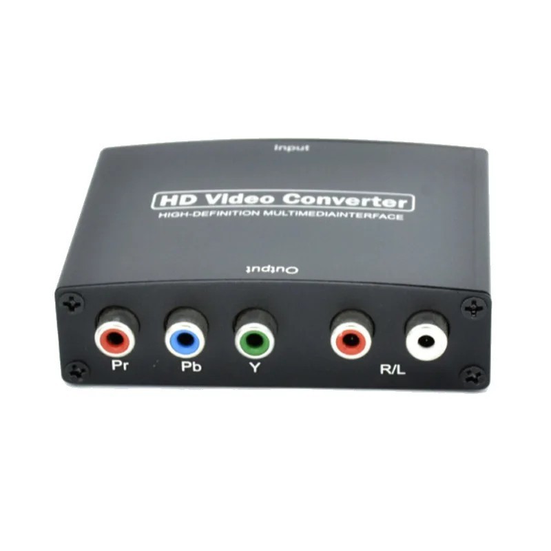 HDMI to YPbPr Component + R/L Audio Converter Adapter 1080p for PS2 Xbox