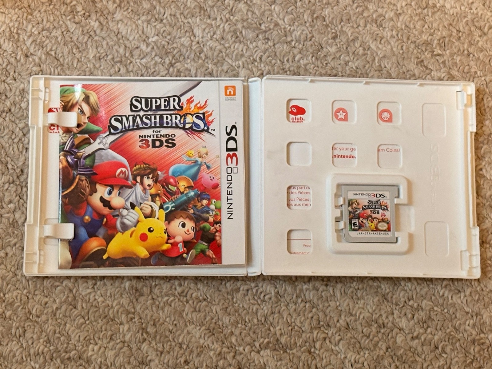 Vintage Nintendo console/game lot