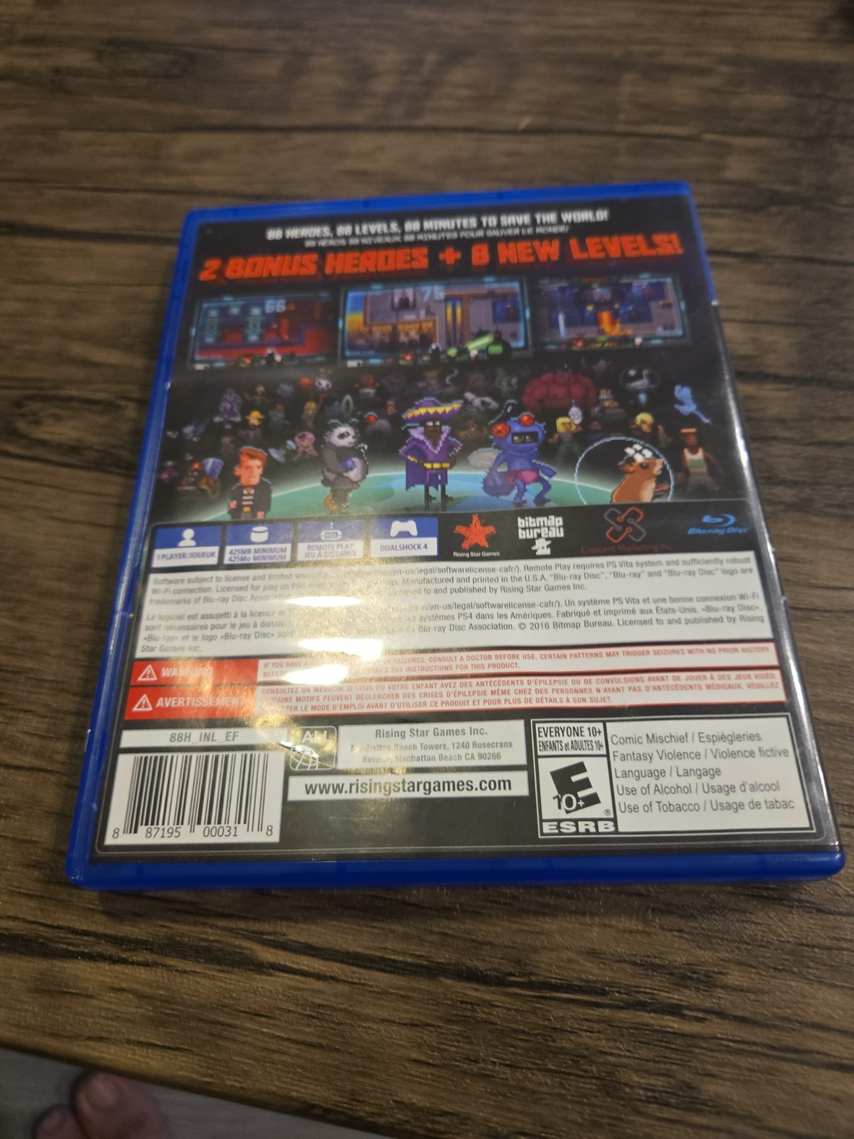 PS4 Game Bundle Lot of 6 – Terraria, Rayman Legends, Mega Man 11, Flashback+More