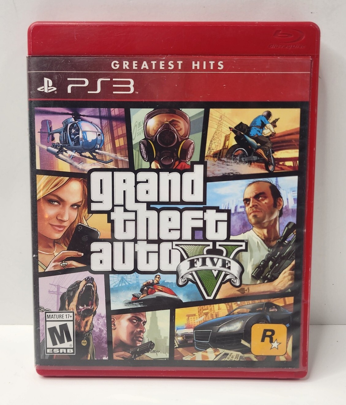 Grand Theft Auto V (Sony PlayStation 3, PS3, 2013) w/ Manual Included [No Map]