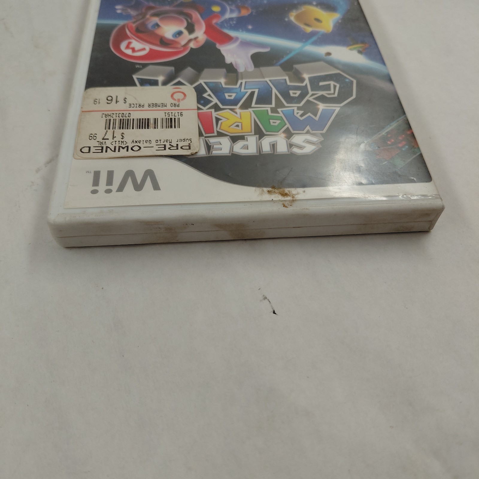 Super Mario Galaxy (Nintendo Wii, 2007) Video Game No Manual