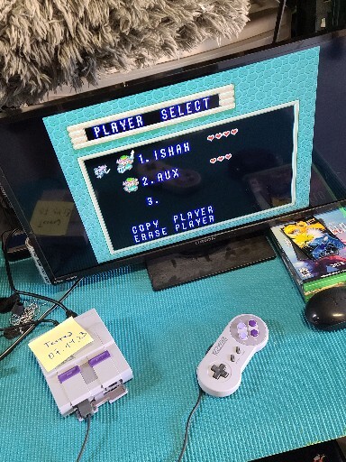 Nintendo Super NES Classic Edition Gaming Console – Grey *Tested*