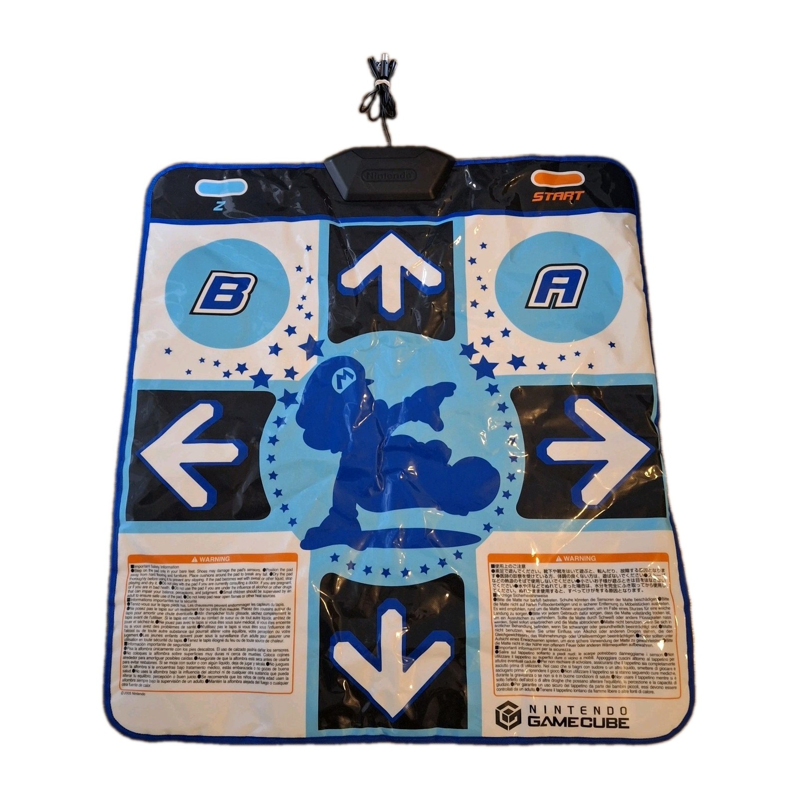 Nintendo GameCube Mario Dance Dance Revolution DDR Dance Pad Mat DOL-024 OEM