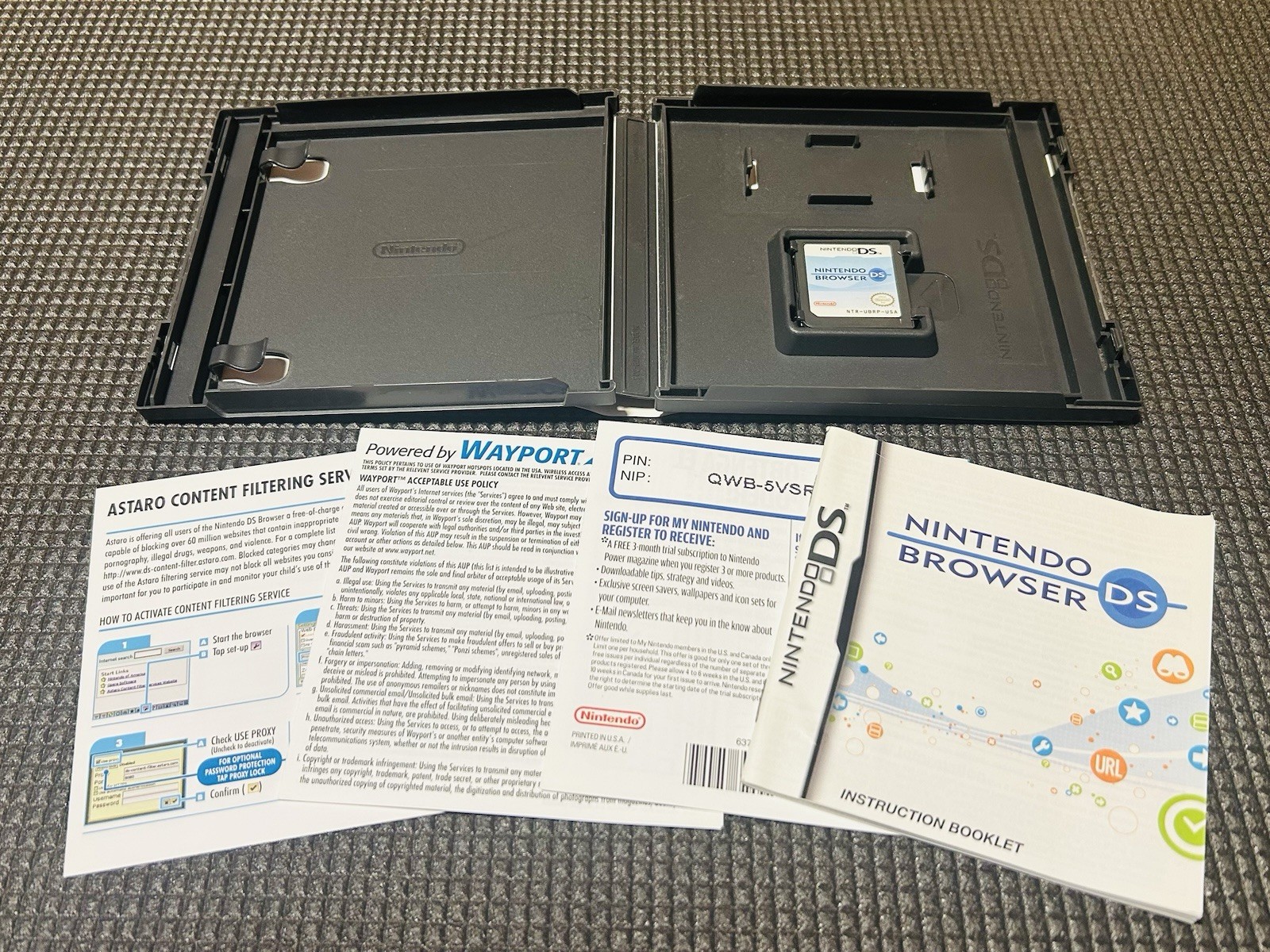 Nintendo DS Browser (Nintendo DS, 2007) – Authentic-Fast Free Shipping
