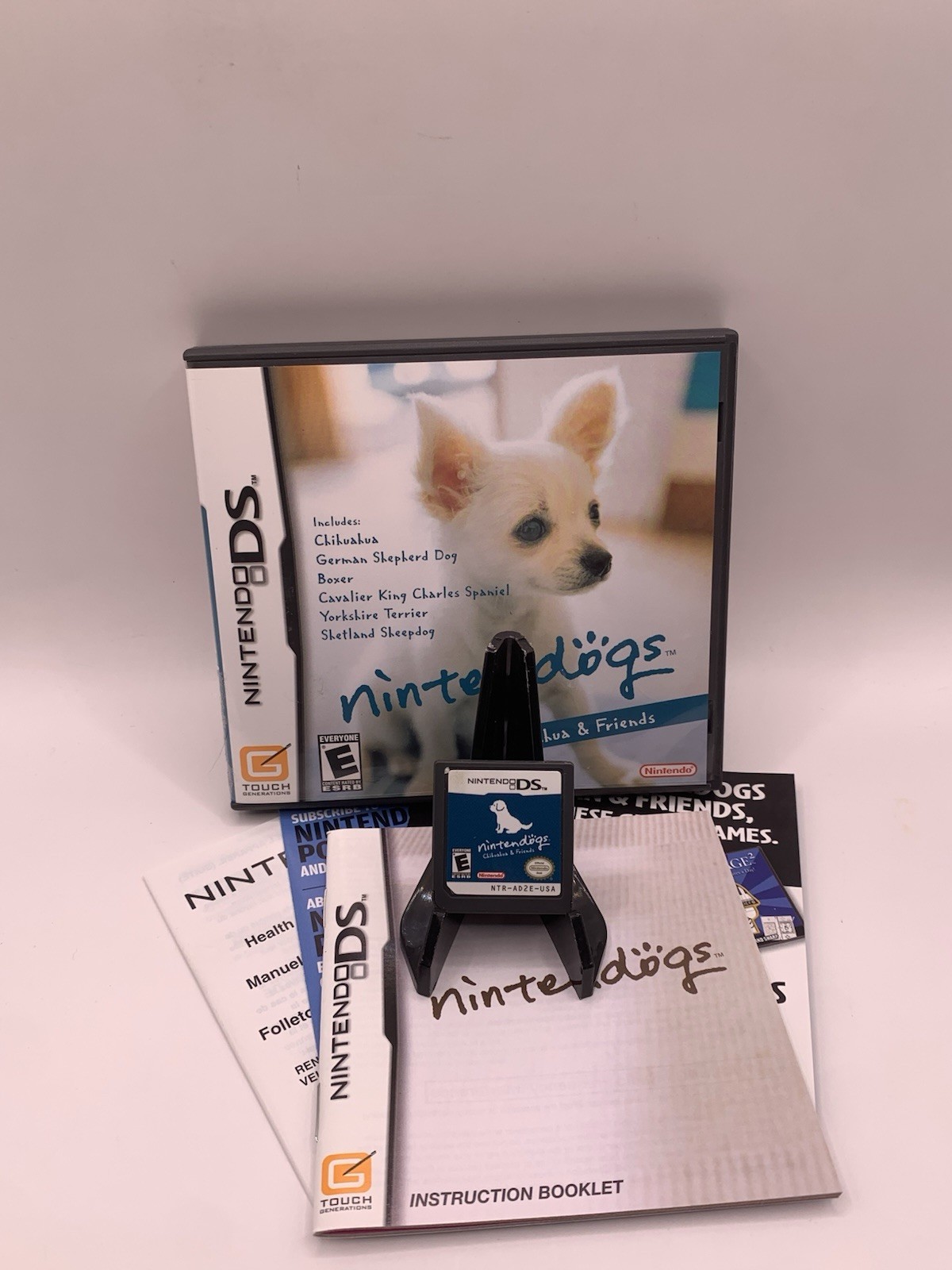 Nintendogs: Chihuahua & Friends (Nintendo DS, 2005) CIB Tested