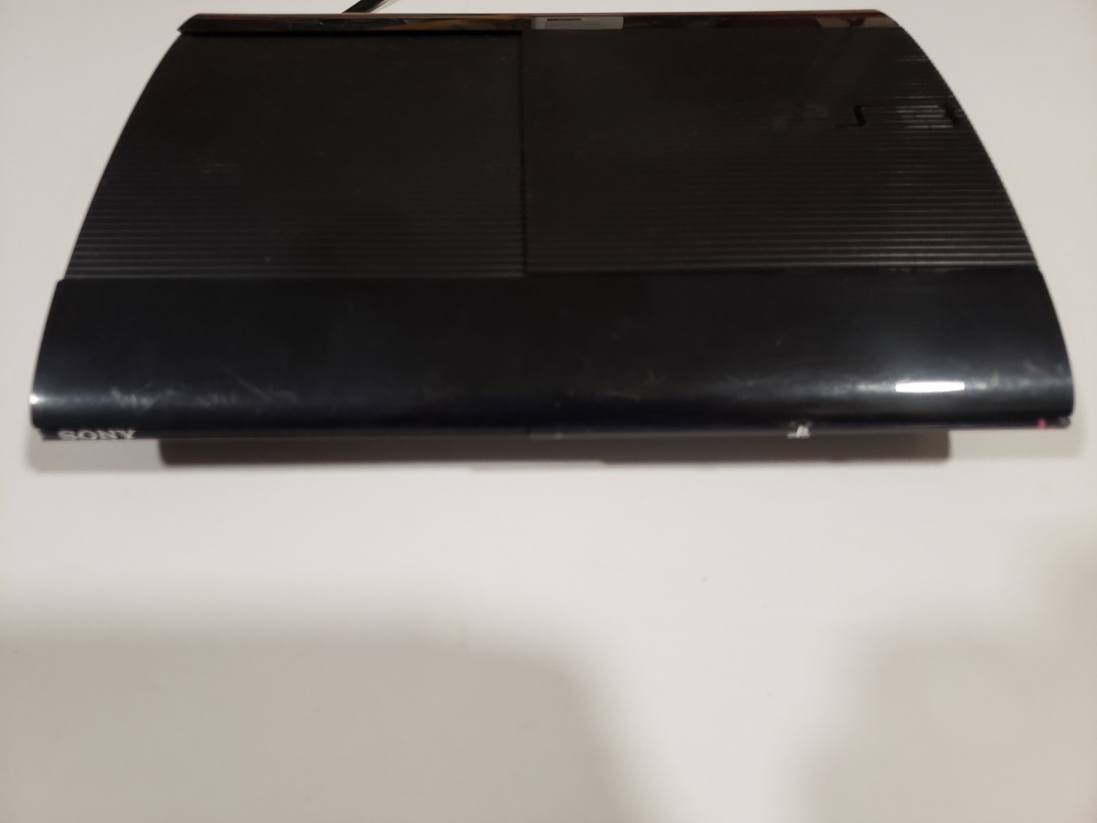 PS3 Super Slim 250GB PlayStation 3 Black Console Tested Working Read Description