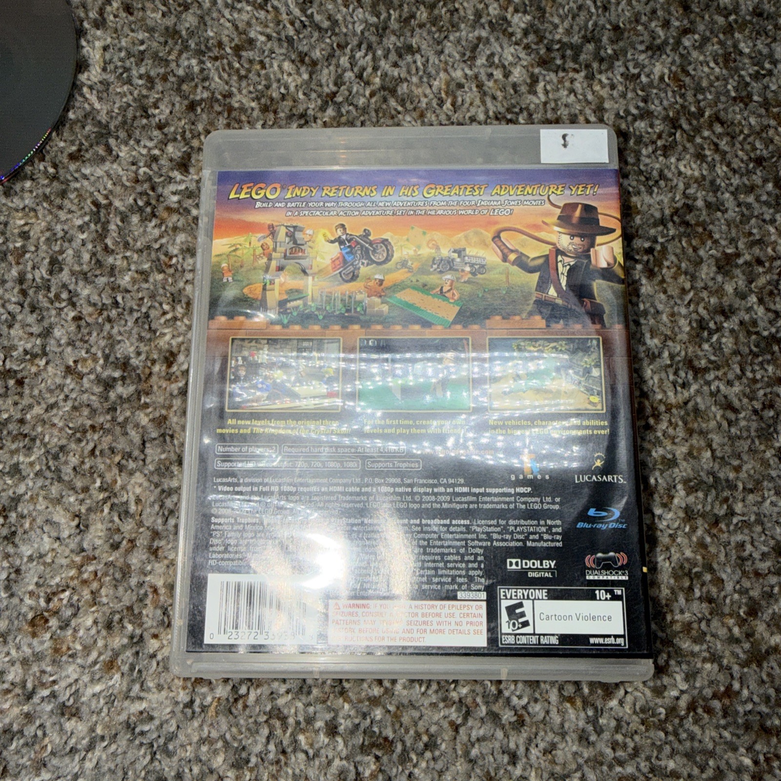 LEGO Indiana Jones 2: The Adventure Continues (Sony PlayStation 3, 2009)