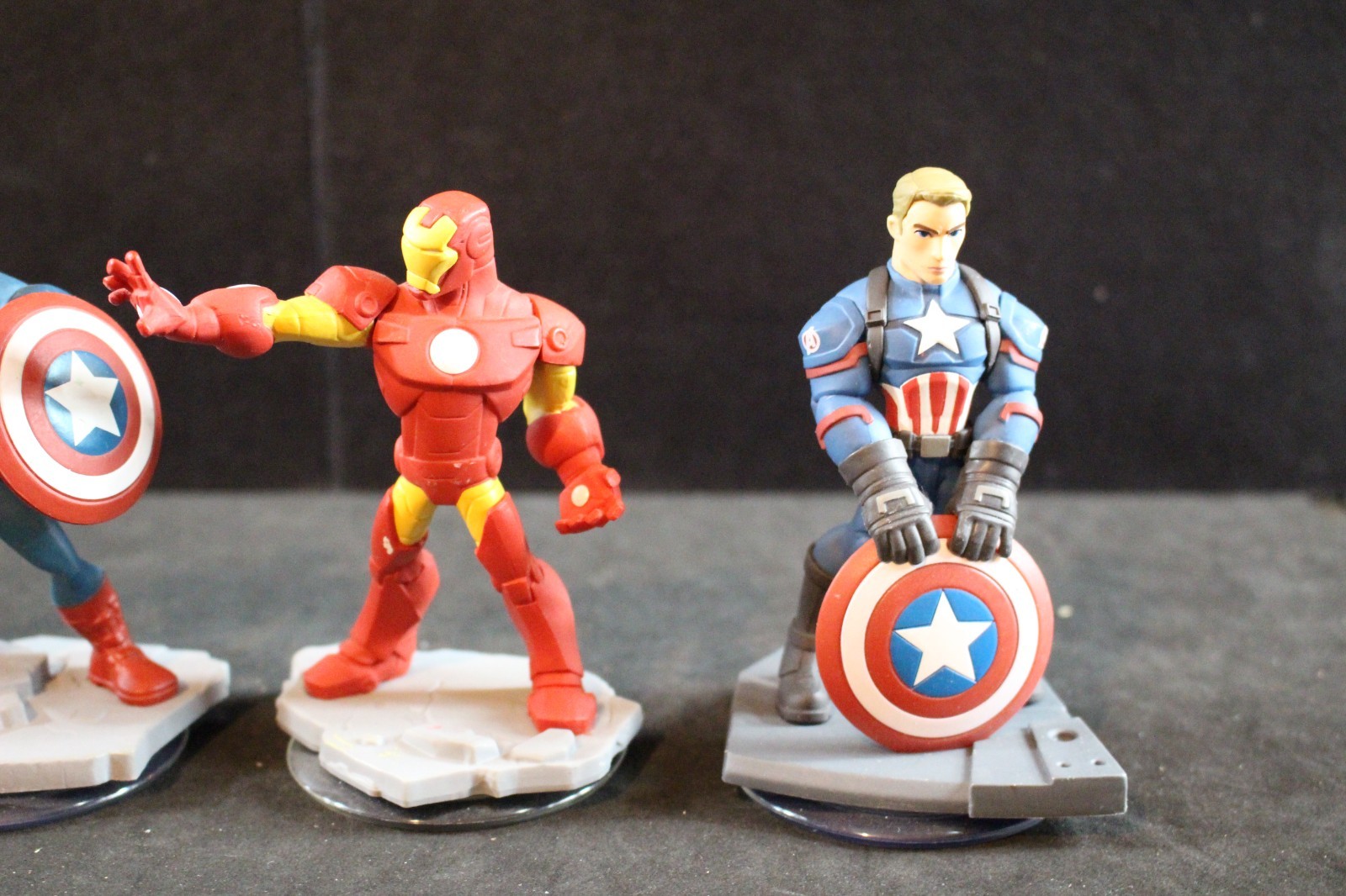 Disney Infinity – Video Game Figure – Marvel – Captain America, Thor, Hulk, Iron