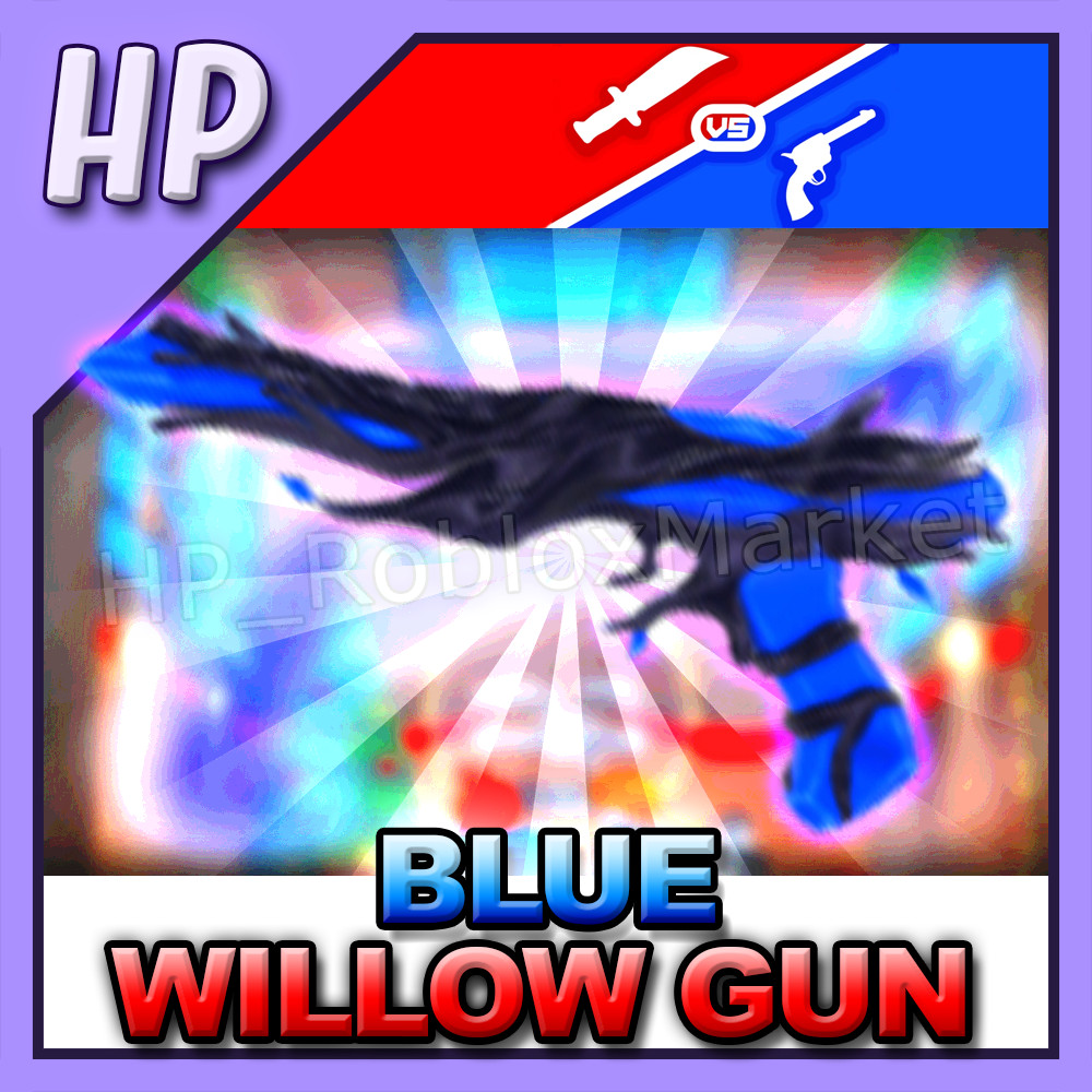 BLUE WILLOW Gun | MVSD – Murderers vs Sheriffs Duels [⚡FASTEST DELIVERY⚡] knife