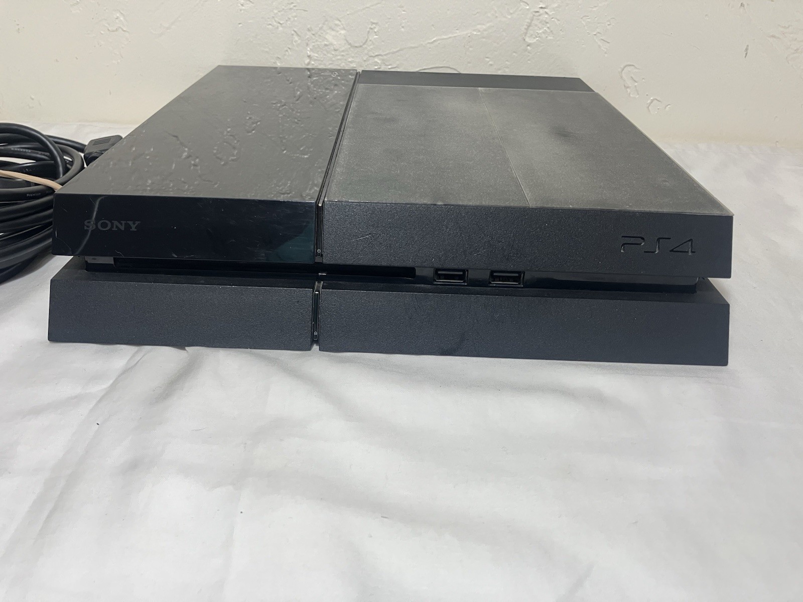 Sony Playstation 4 PS4 Console CUH-1001A CLEAN NEW THERMAL PASTE 500GB 11 Games+