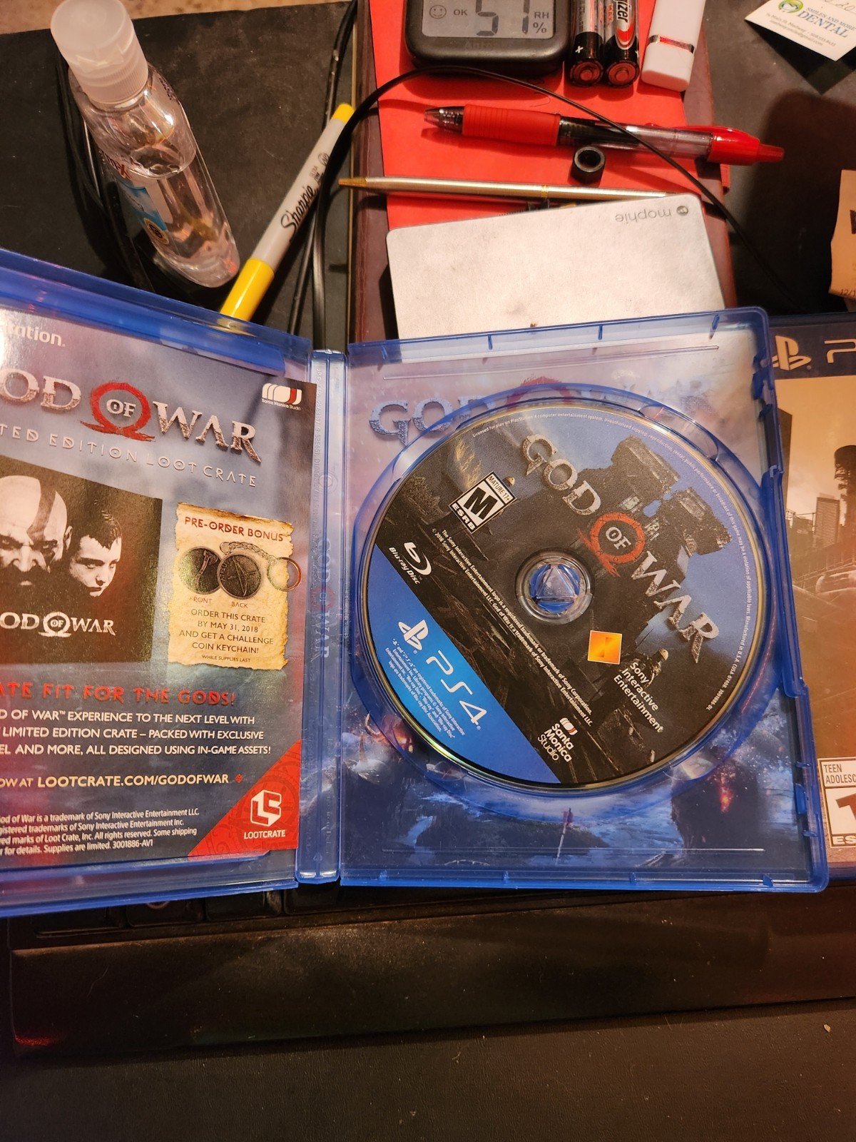 Assorted lot of 5 PS4 Games