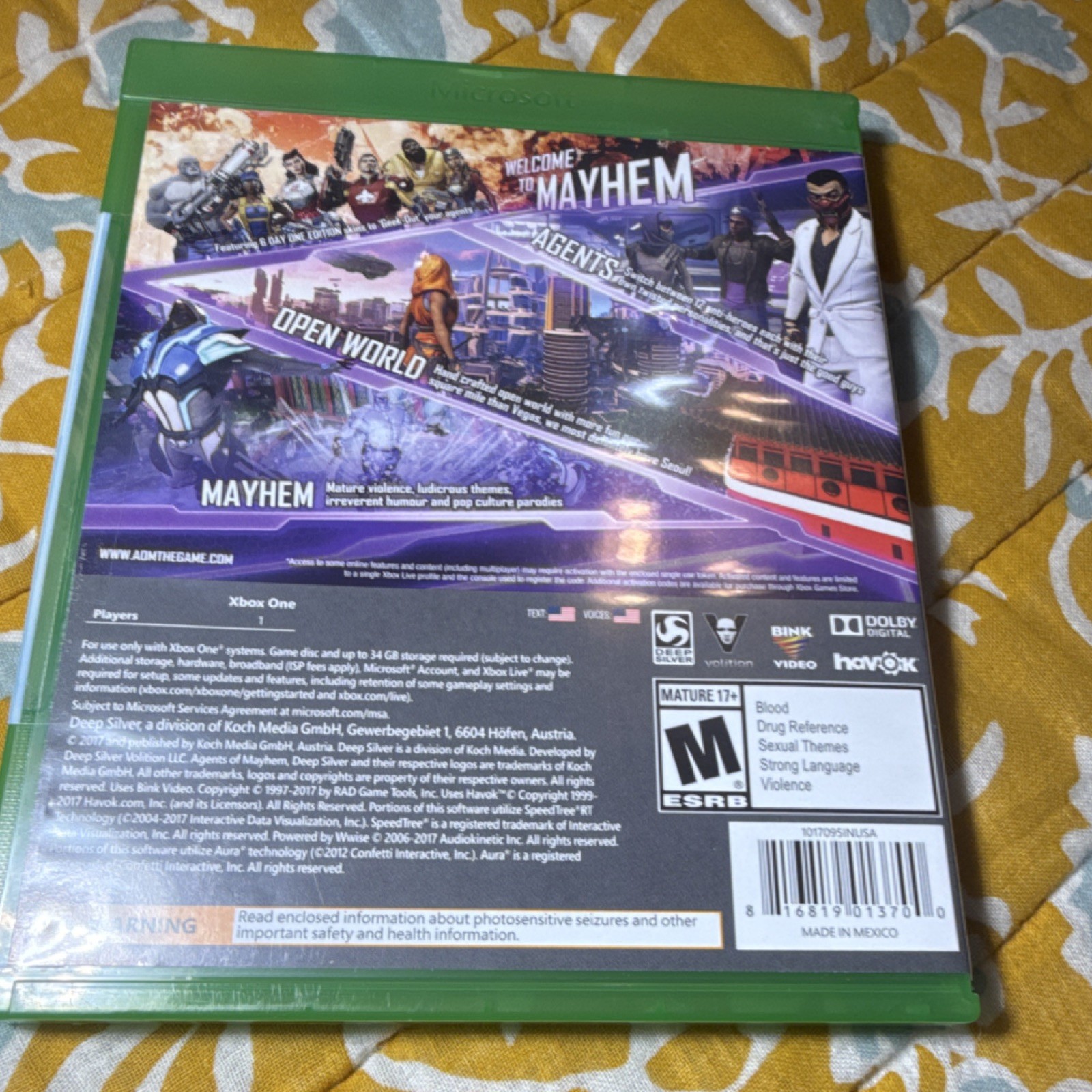 Agents of Mayhem (Xbox One) Deep Silver Day One Edition Legal Action Pending DLC