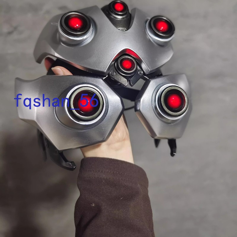 NEW Overwatch OW 2 Widowmaker Mechanical Movable Helmet Light-up Resin Mask