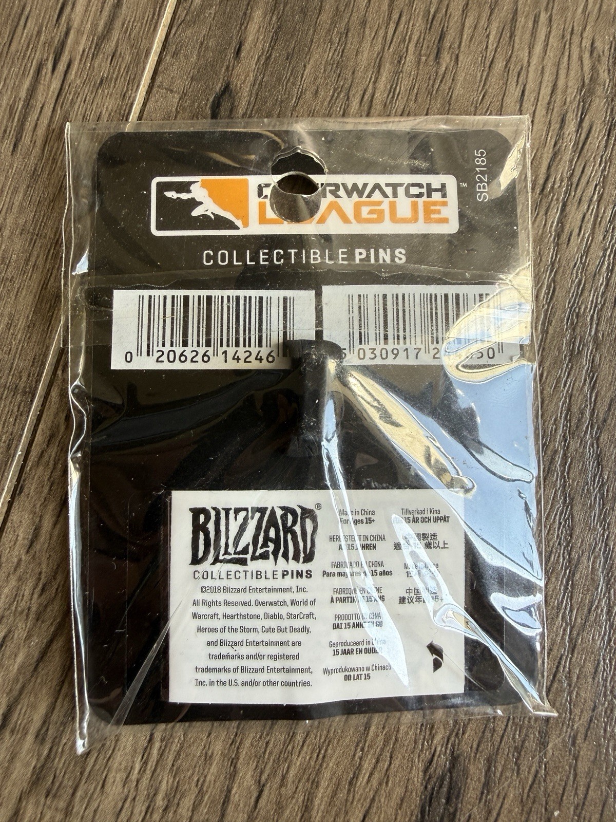 Overwatch League LONDON SPITFIRE Exclusive Sealed HTF Blizzard Button Esports