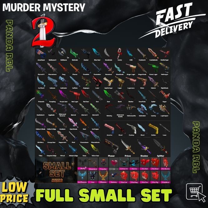 Roblox MM2 | Full Small Set – Murder Mystery 2 – Fast Delivery!