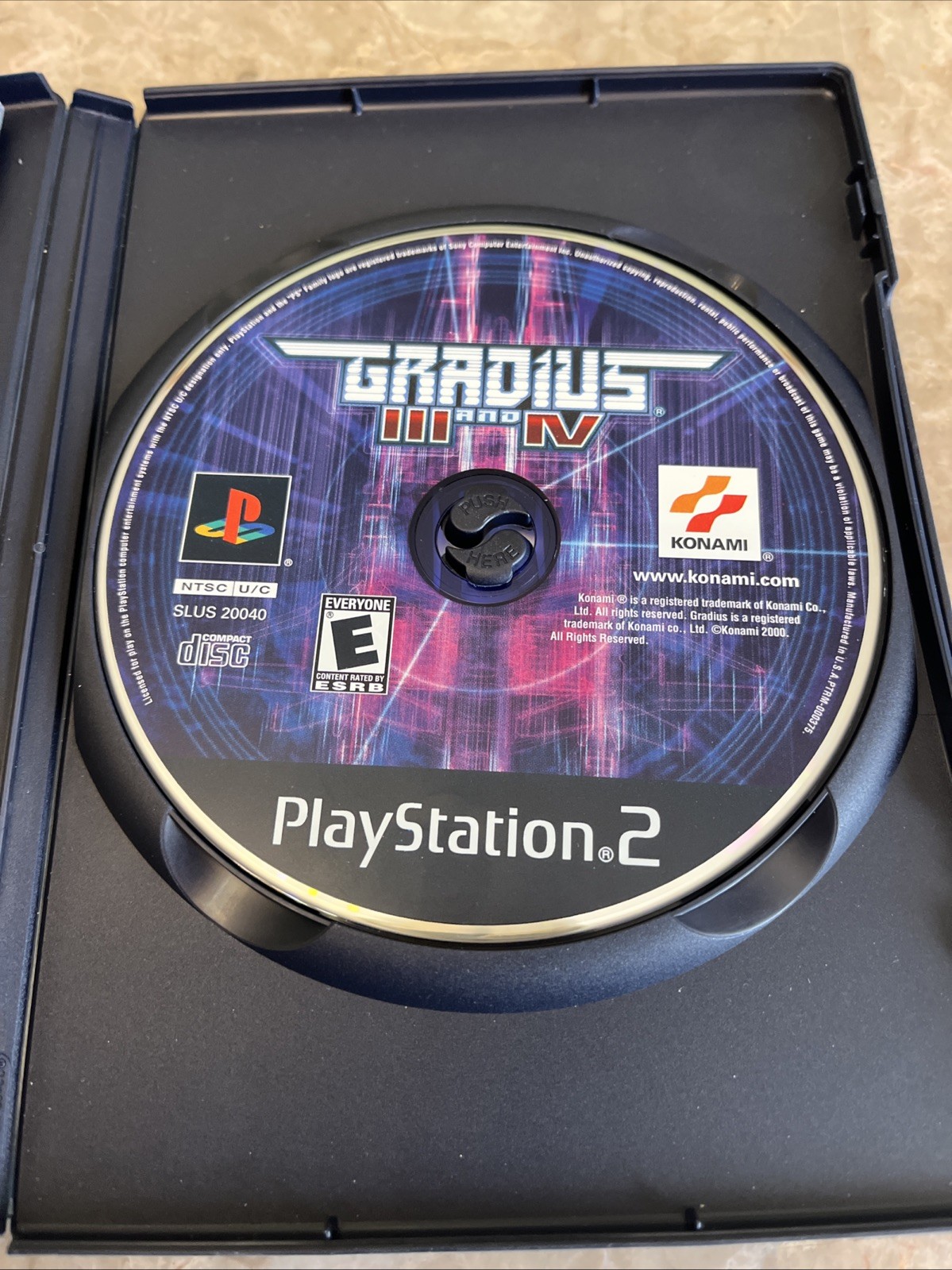 Gradius III and IV Sony PlayStation 2 CIB w/ Manual PS2