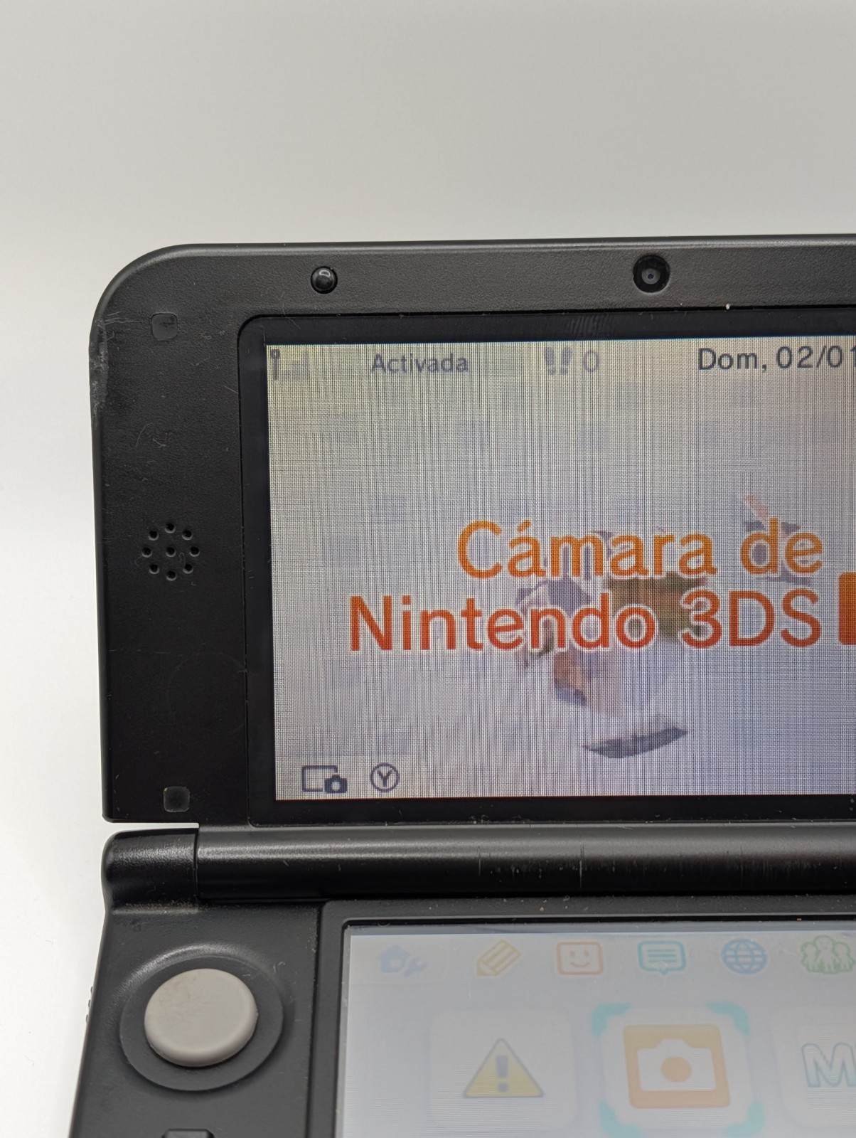 Nintendo 3DS XL Launch Edition Black Handheld OEM Charger Tested and Working