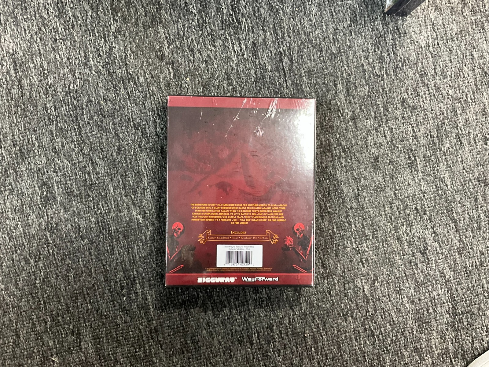 Bloodrayne Betrayal Fresh Bites Collector’s Edition Playstation 4 PS4 New Sealed