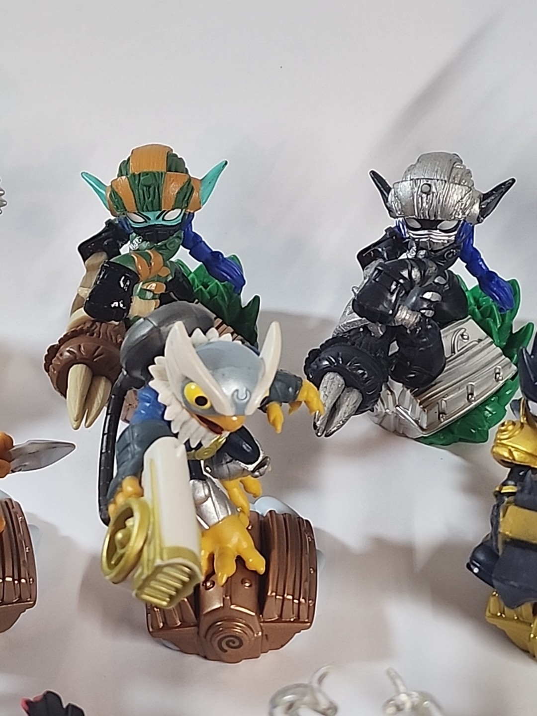 Skylanders Superchargers Lot of 18 Figures & Vehicles Splat Spitfire Astroblast