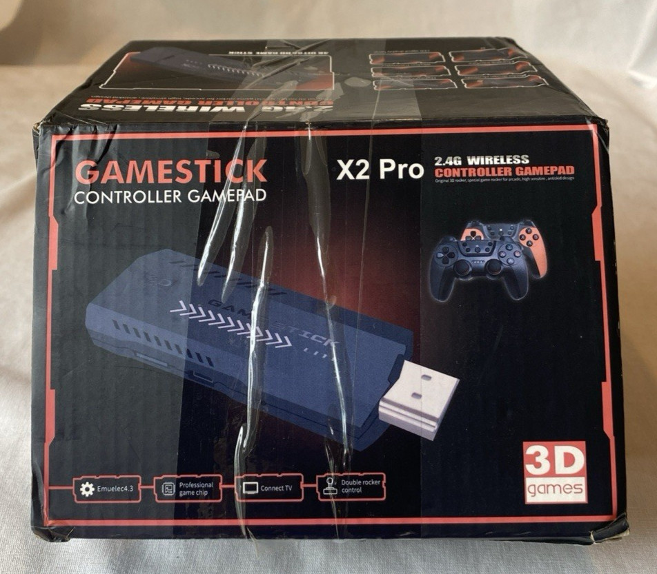 New Game Stick Controller Gamepad X2 Pro 2.4g 3D Games Wireless Gaming
