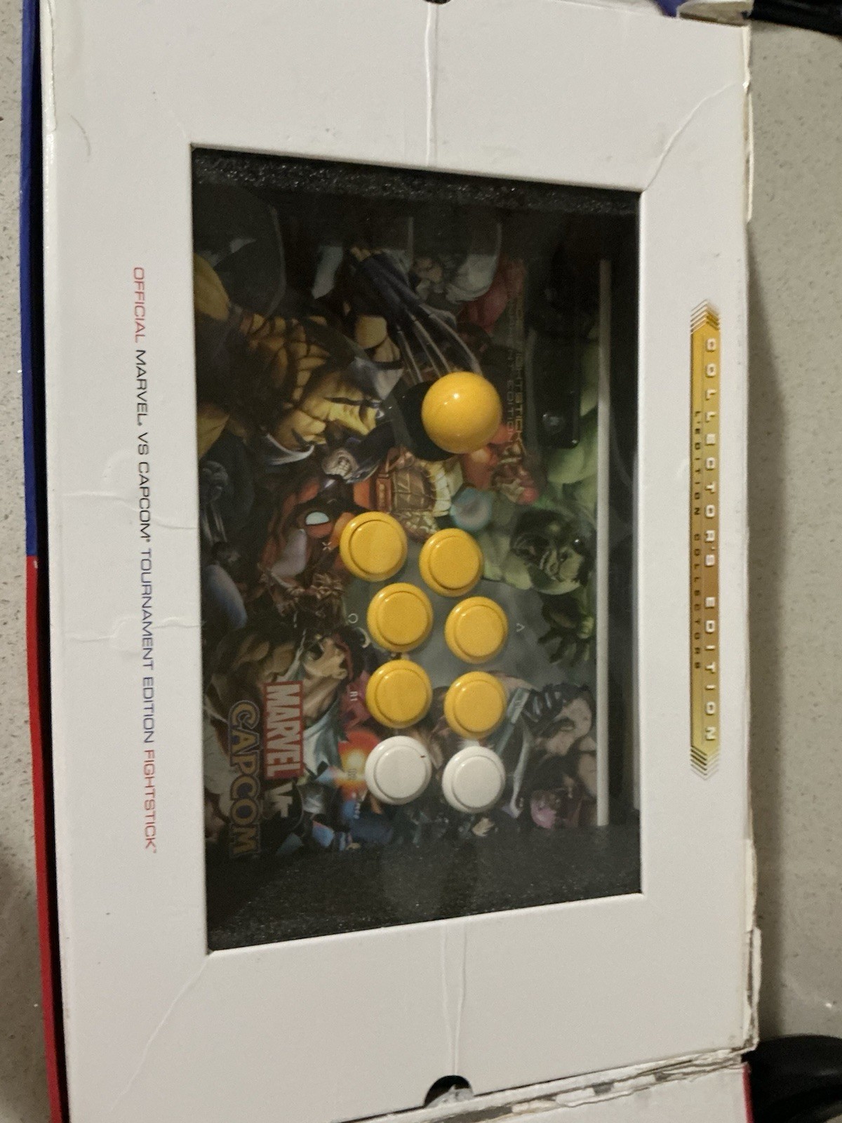 Mad Catz Marvel vs Capcom Tournament edition Fightstick Arcade Pad PS3 Wired