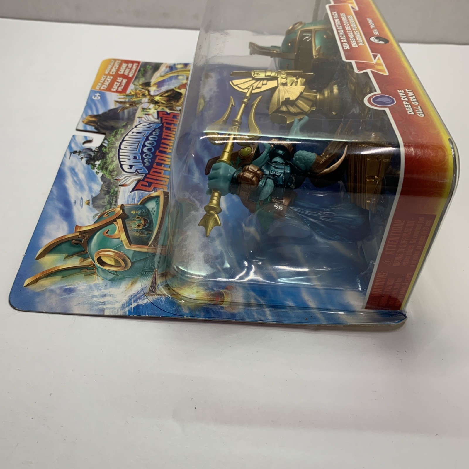 Skylanders Supercharger Sea Racing Action Pack Gill Grunt Sea Trophy Reef Ripper
