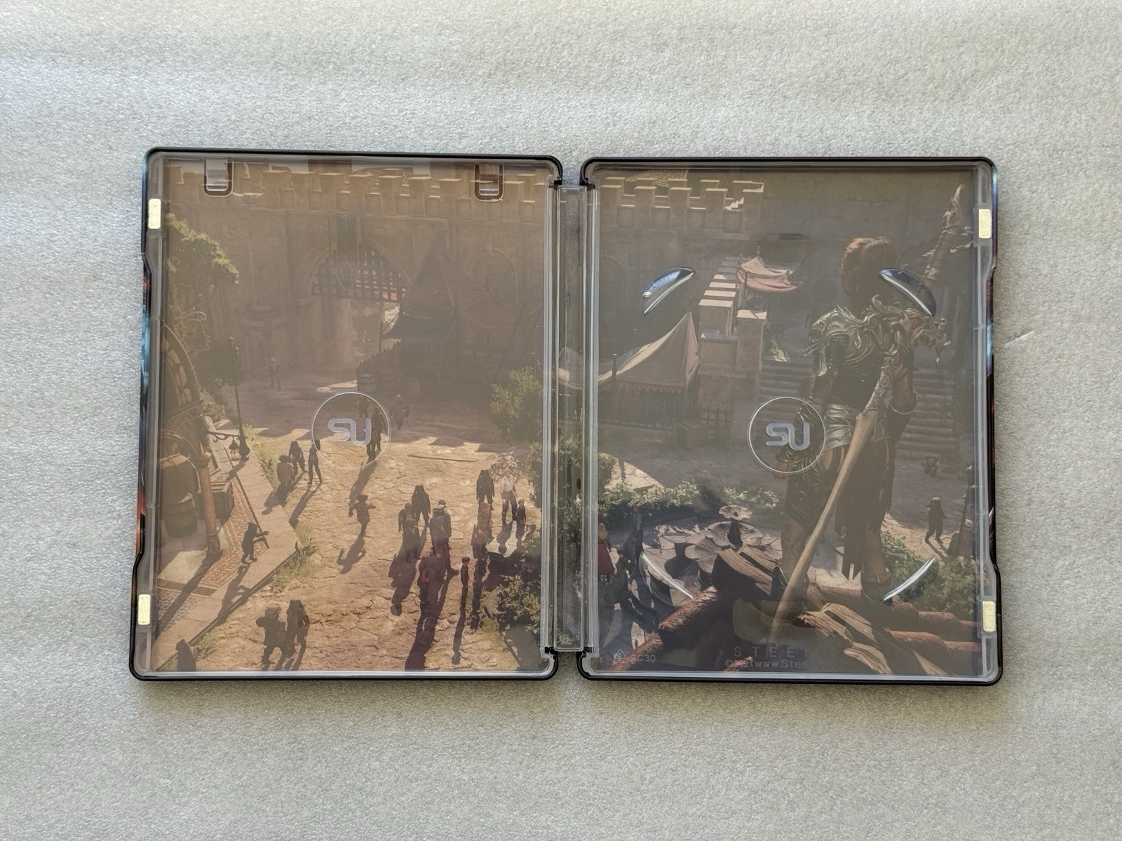 Baldur’s Gate III Custom made Steelbook/SteelUp Case PS4/PS5/Xbox (No Game) New